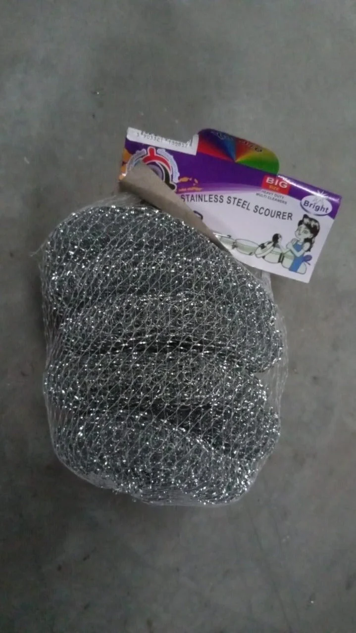 Stainless Steel Scrubber  /  Scourer (pack of 6pc) - Image 8