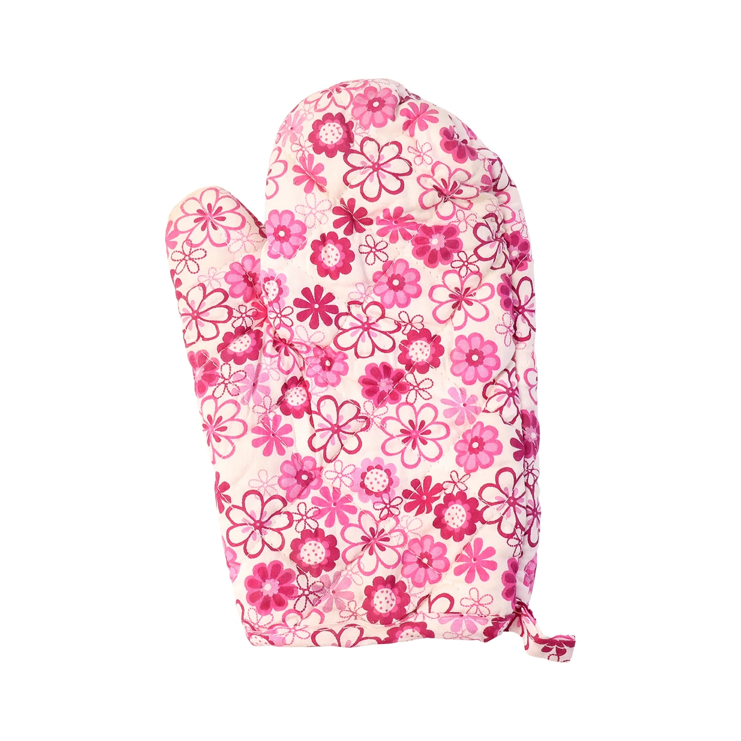 Designer Multicoloured Oven Mitt and Pot Holder (24 Cm) - Image 5