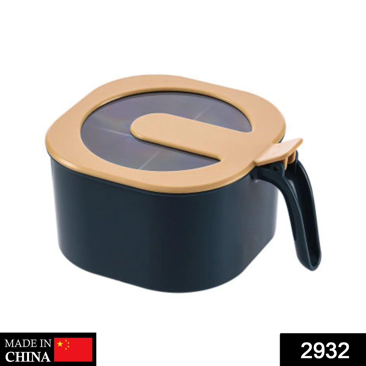 Four Grid Spice Storage Seasoning Box - Image 2