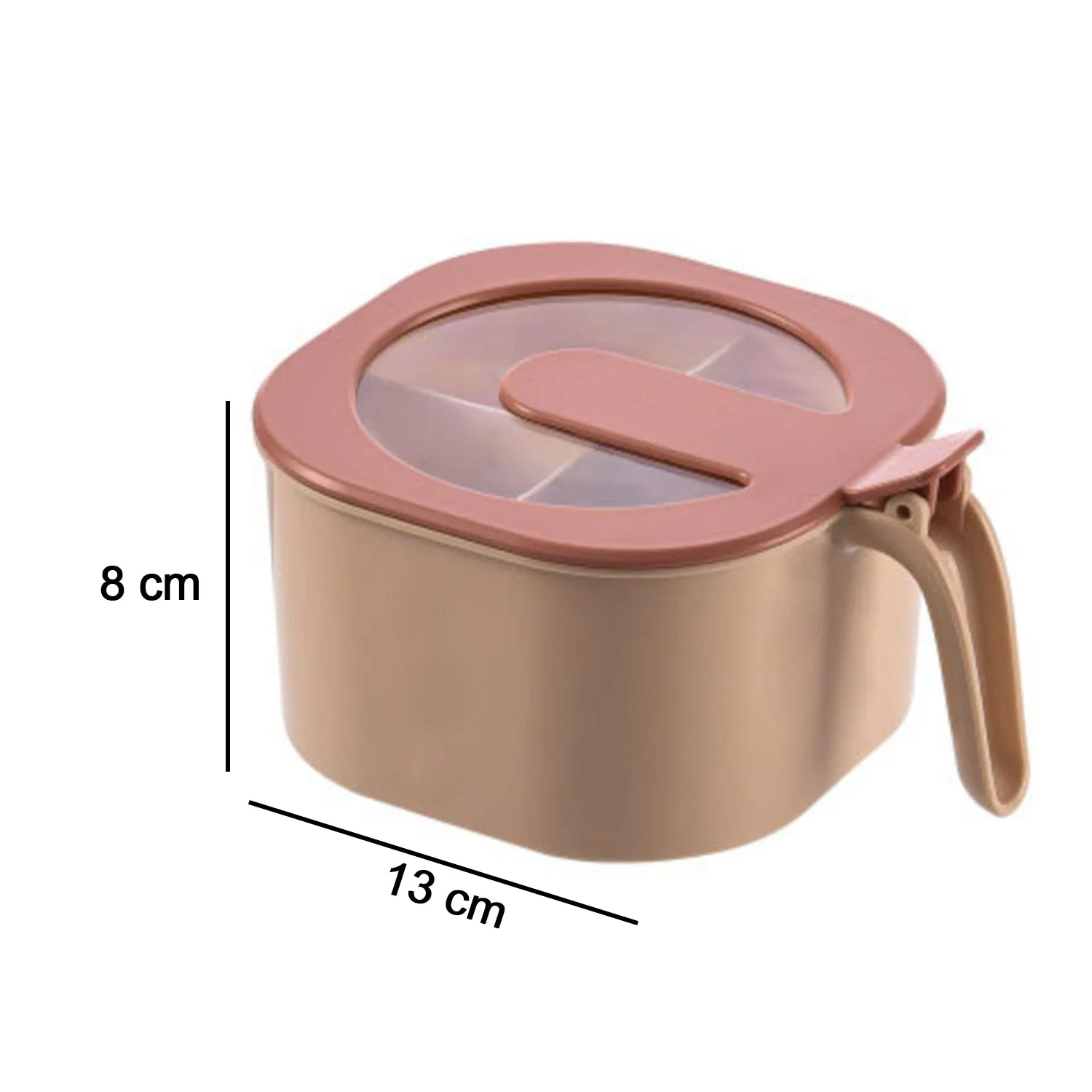 Four Grid Spice Storage Seasoning Box - Image 5