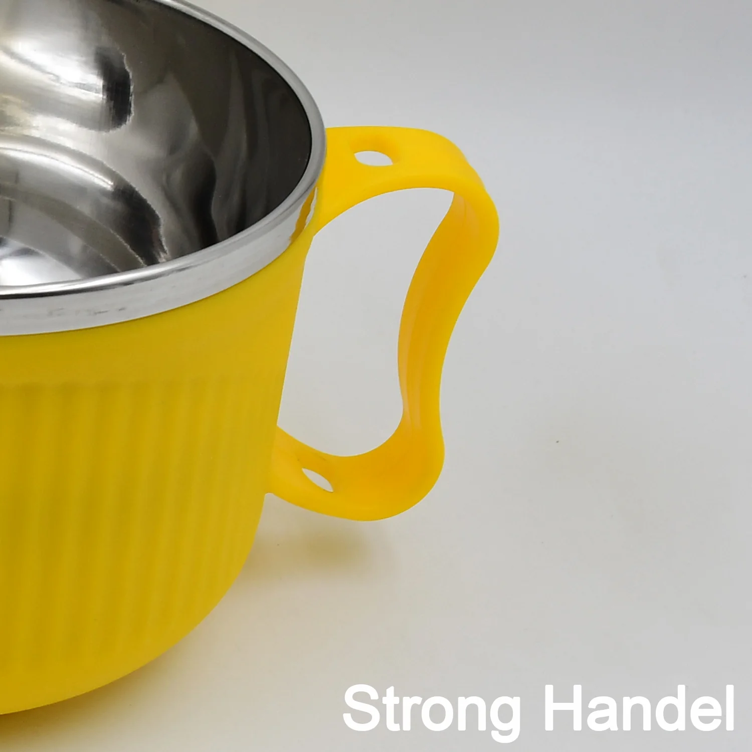 Safe Double-Layer Maggie Bowl with Lid & Handle – Versatile Bowl for Meals - Image 3