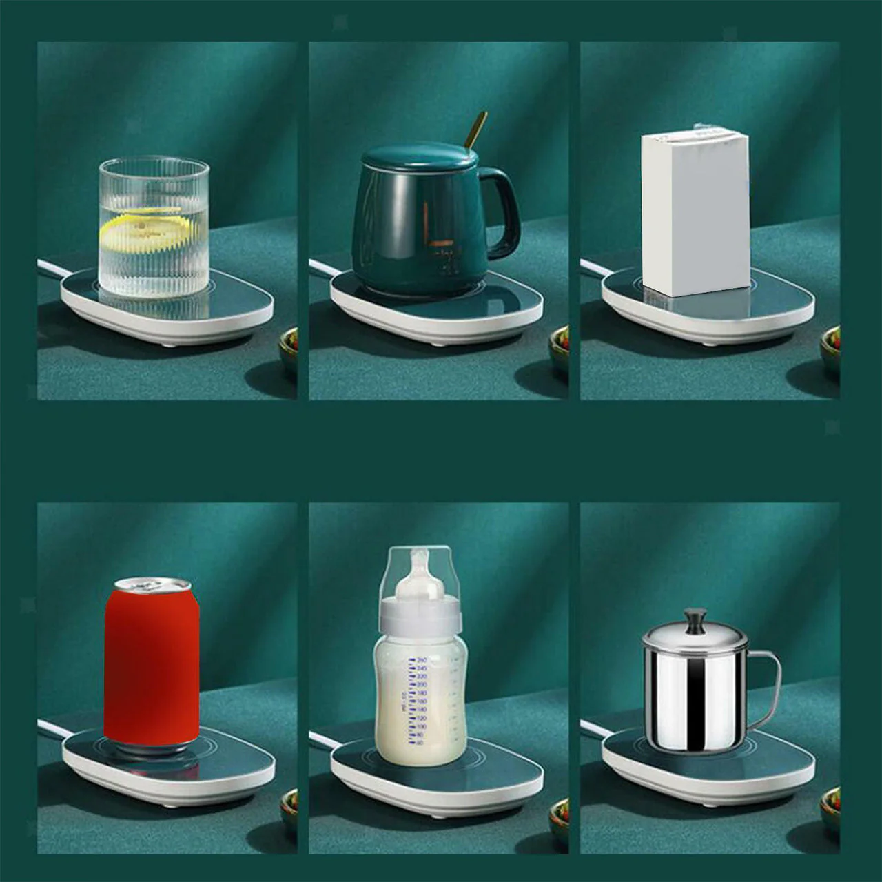 Coffee Mug Warmer For Having Coffee Along With The Warmer That Keeps It Hot. - Image 6