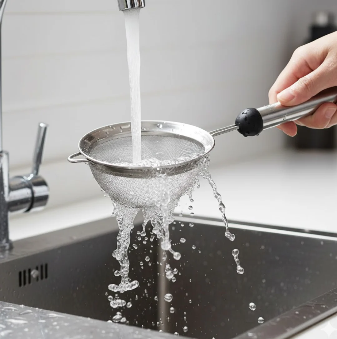 Stainless Steel Soup Juice / Tea Strainer - Image 7