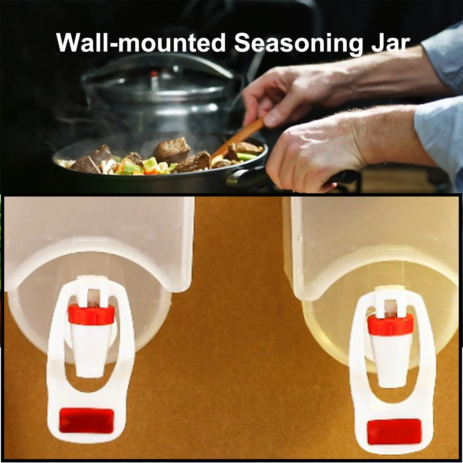 Wall Mounted Oil Dispenser Bottle (1100ml Approx) - Image 7