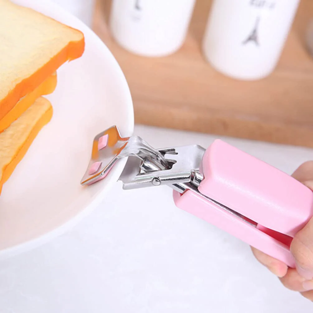 Stainless Steel Hot Dish Plate Clip – Secure Bowl & Plate Gripper for Home & Kitchen - Image 4
