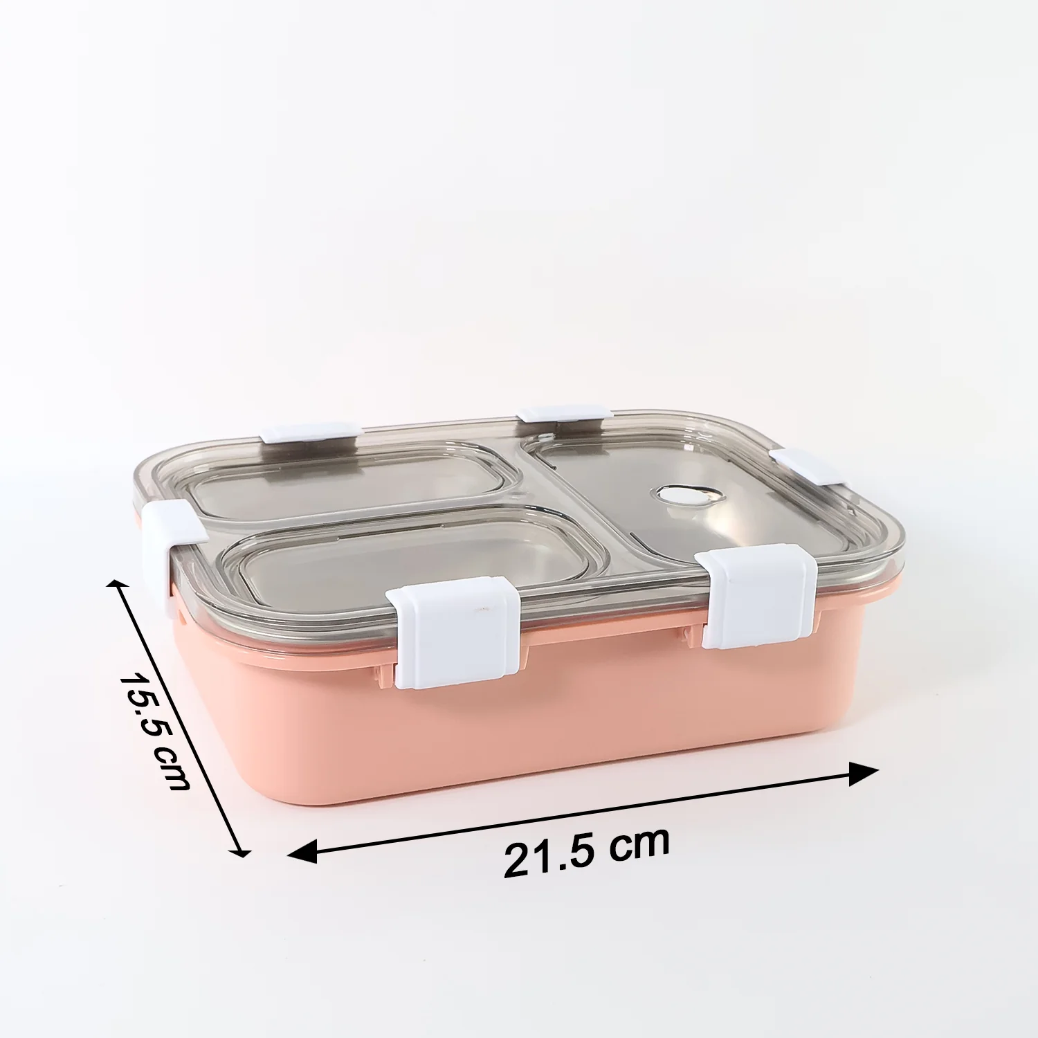 3-Compartment Lunch Box - (1 Pc) - Image 4