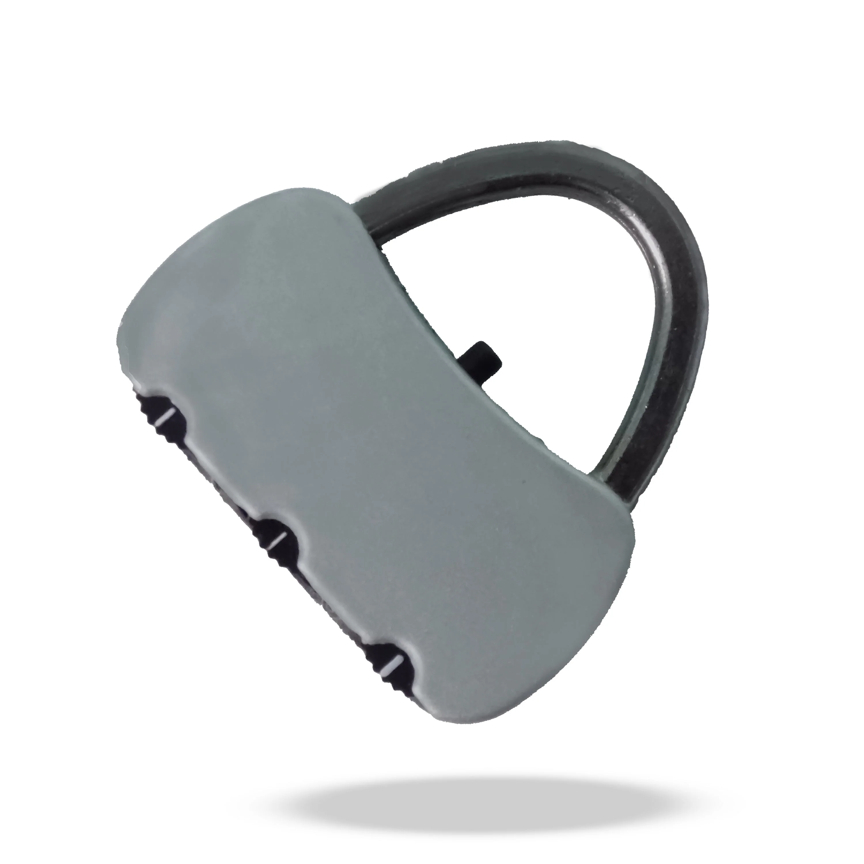 3-Digit Resettable Combination Round Padlock for Luggage (Big, Multicolor) - Image 3