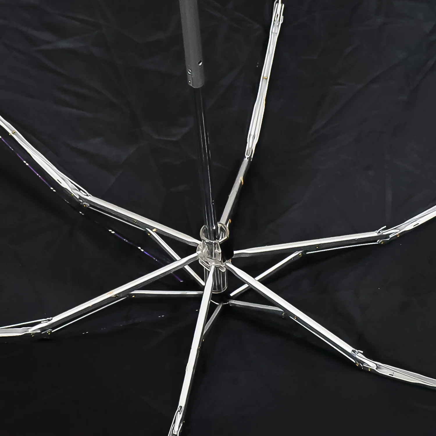 3-Fold & 5 Floor Sun Protective Solid Foldable Umbrella (1 Pc) - Image 7
