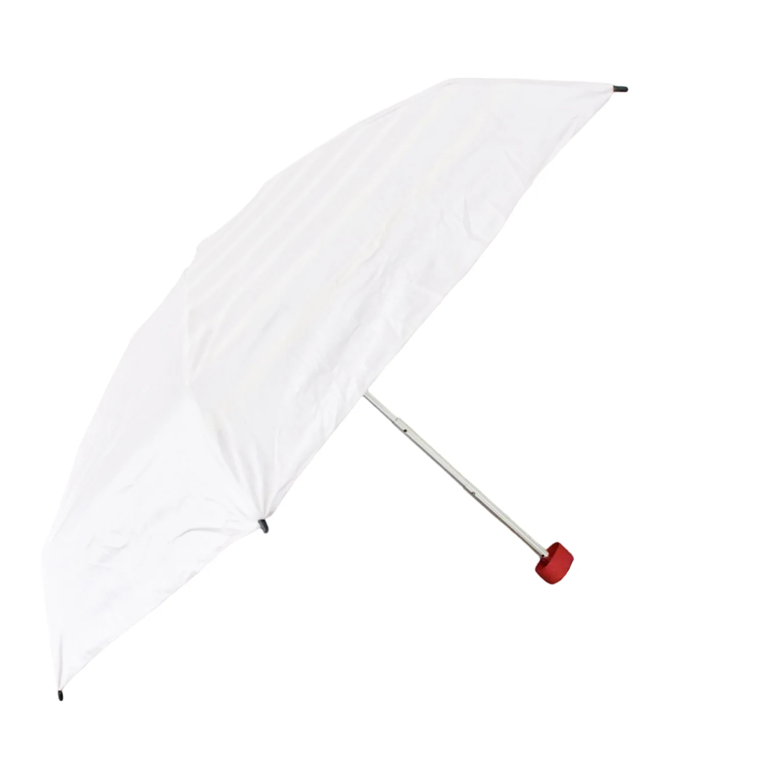 3-Fold Sun & Rain Protective Solid Foldable Umbrella (1 Pc) - Image 5
