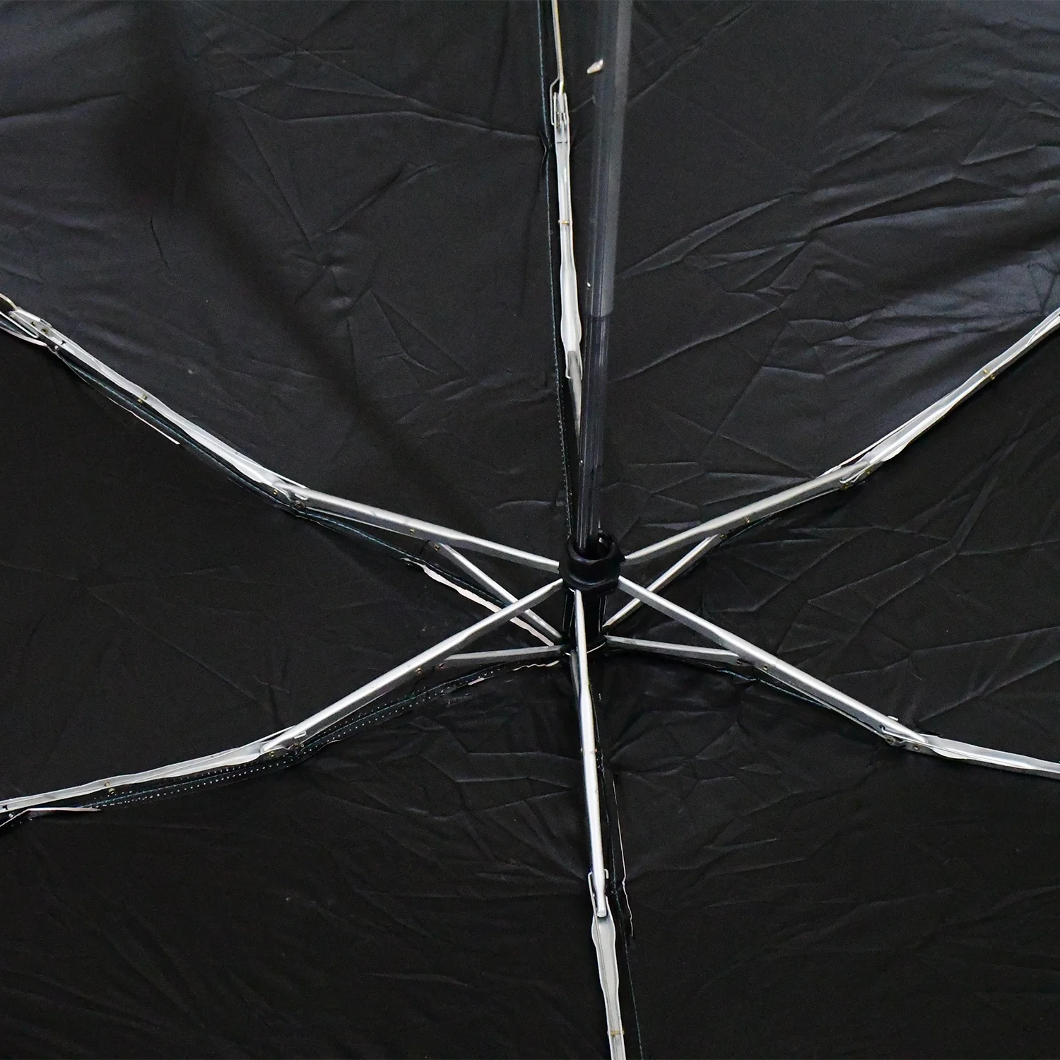3-Fold Sun & Rain Protective Solid Foldable Umbrella (1 Pc) - Image 6