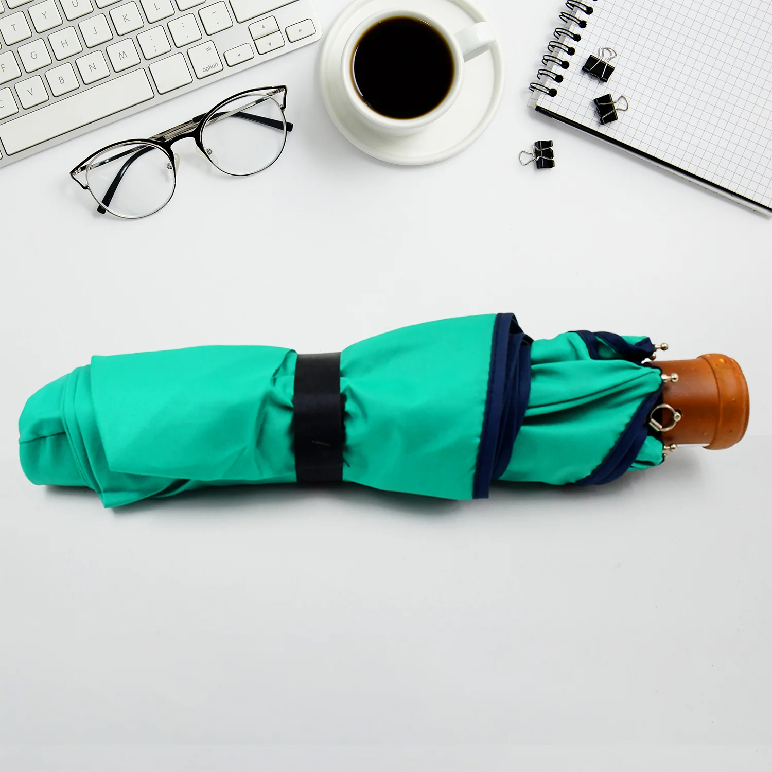 3-Fold Sun & Rain Protective Foldable Umbrella (1 Pc) - Image 6