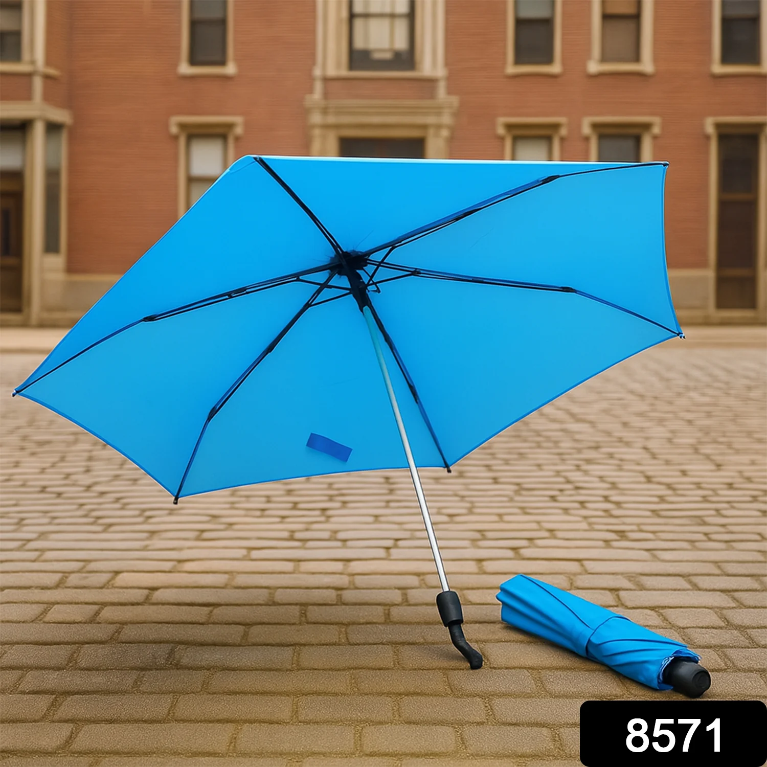 3-Fold Umbrella Summer Sun and Rain Protection Foldable Cute Umbrella || UV Protection Rain Sun Umbrella || Travel Accessories || Umbrella for Children, Girls, and Boys (1 Pc)  - Image 2