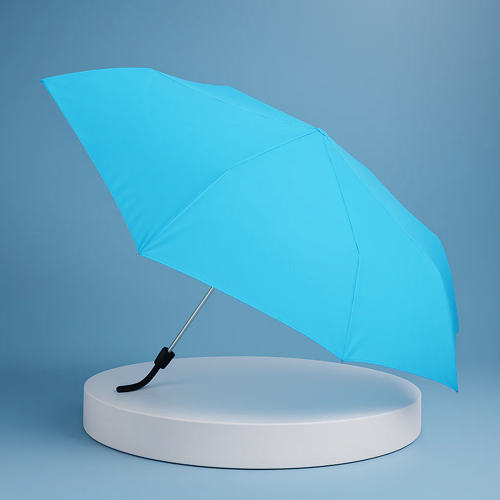 3-Fold Umbrella Summer Sun and Rain Protection Foldable Cute Umbrella || UV Protection Rain Sun Umbrella || Travel Accessories || Umbrella for Children, Girls, and Boys (1 Pc)  - Image 6