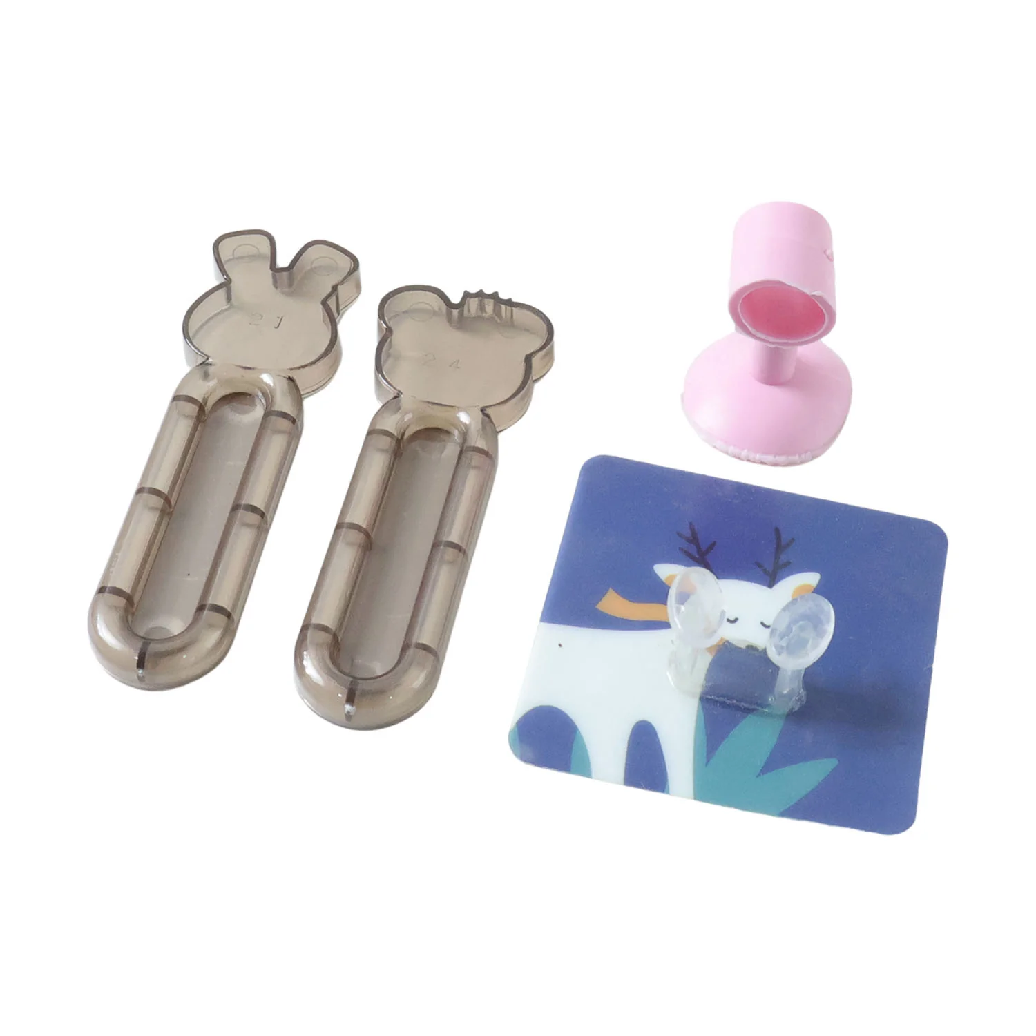 3 In 1 Cartoon Animal Door Stopper Set (1 Set) - Image 4