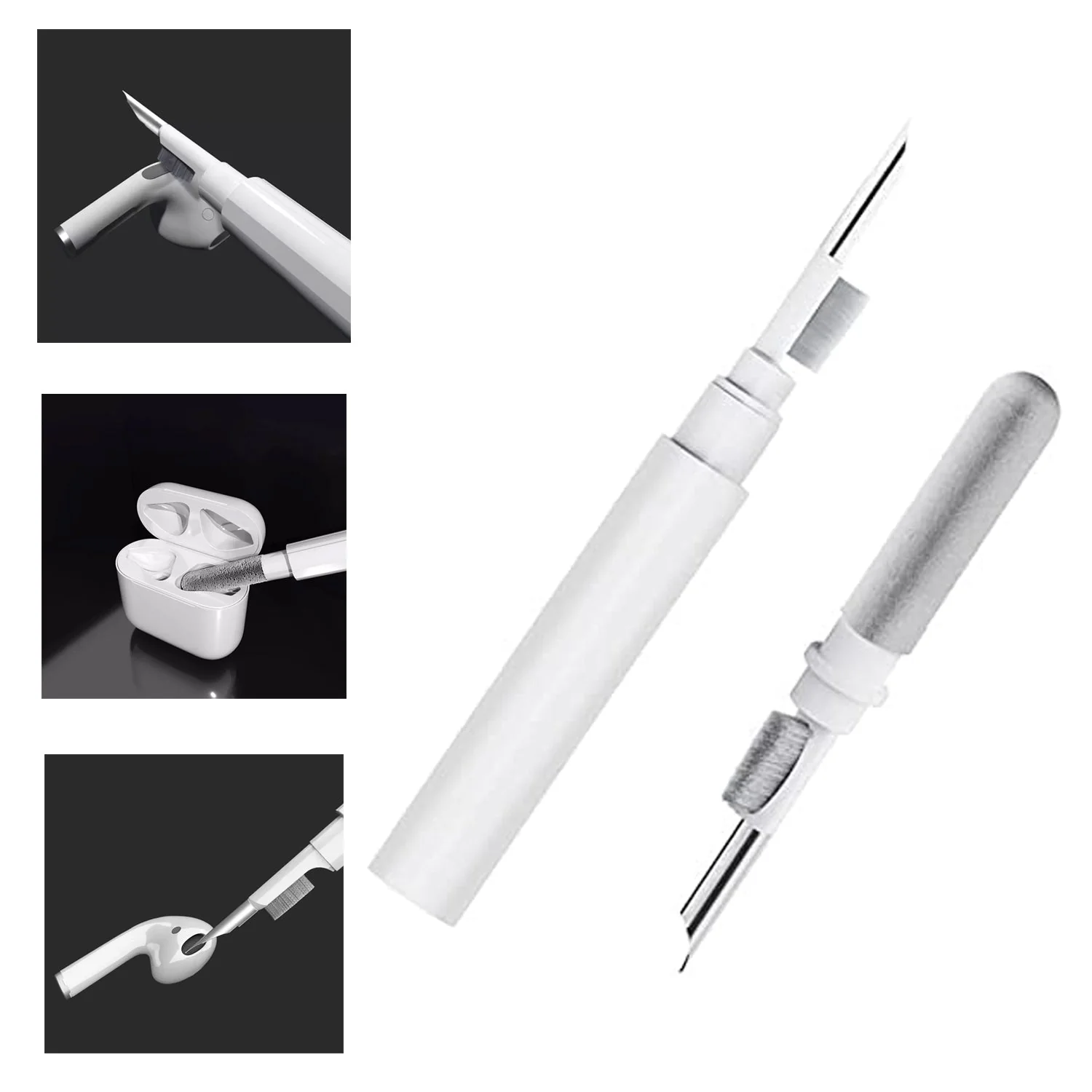 3-in-1 Earbuds Cleaning Pen – Easy Cleaning Tool for Earbuds & Earphones - Image 3