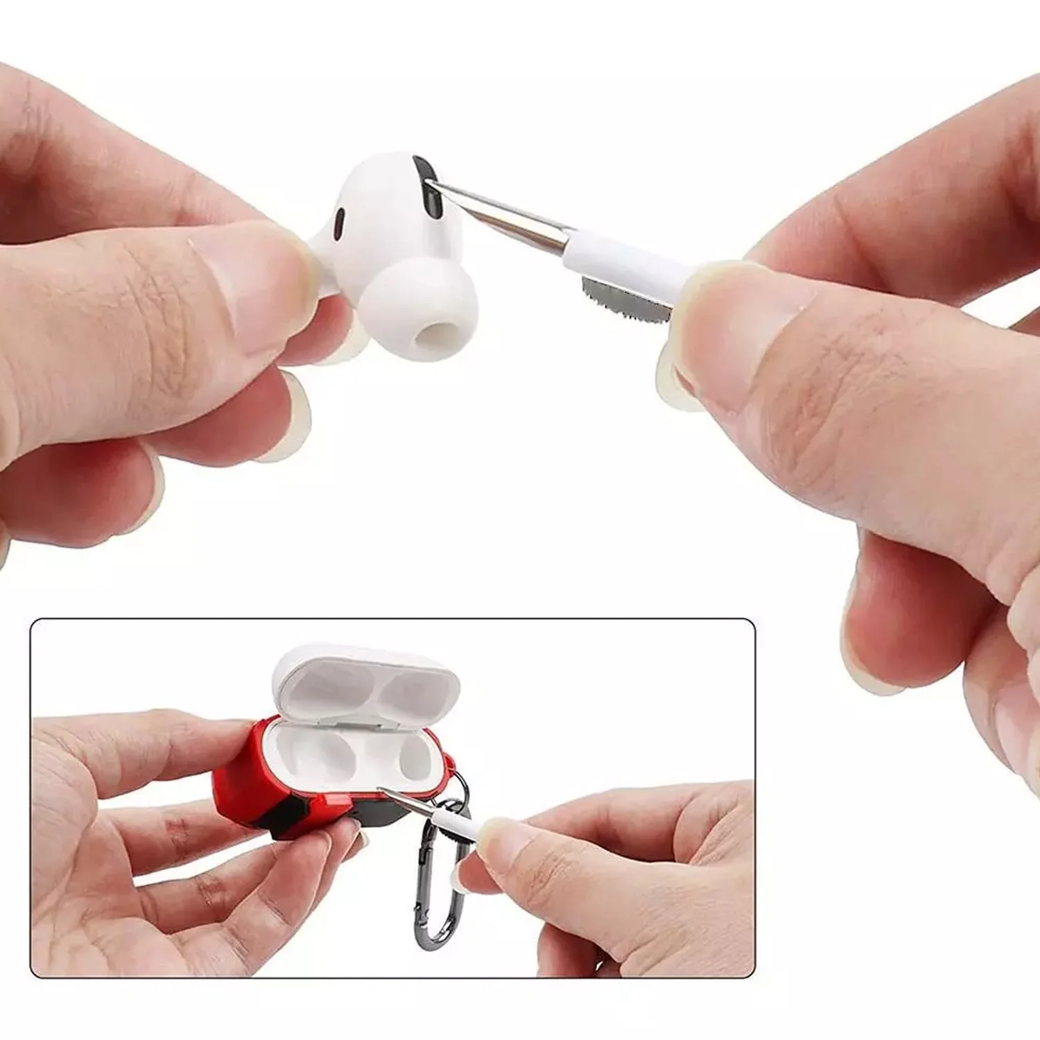 3-in-1 Earbuds Cleaning Pen – Easy Cleaning Tool for Earbuds & Earphones - Image 6