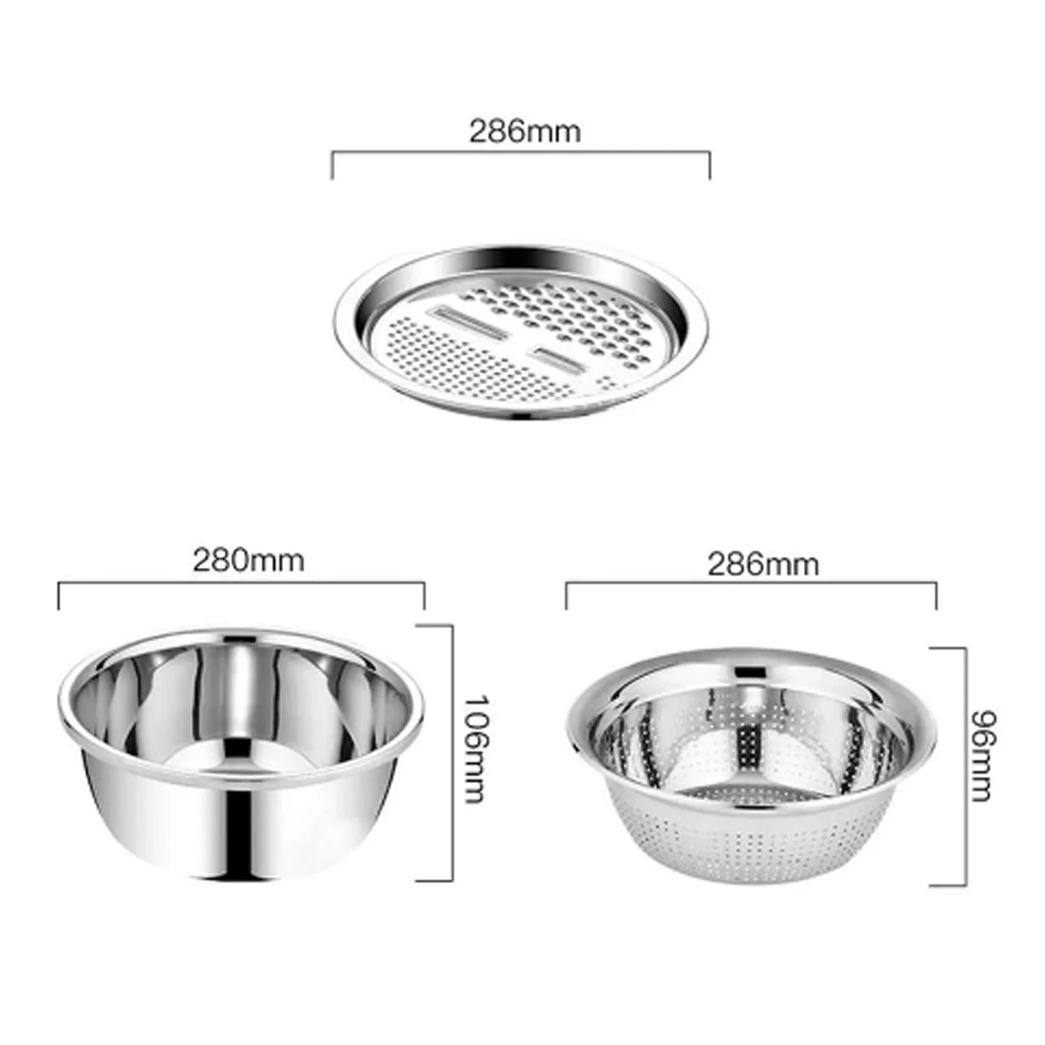 3 in 1 Kitchen Multipurpose Julienne Grater Salad Maker - Image 7