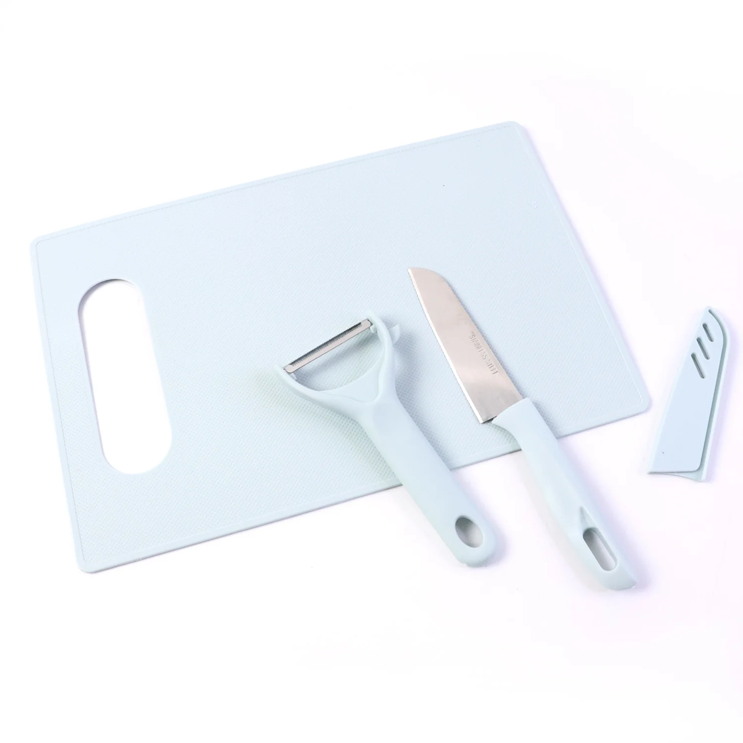 3 in 1 Kitchen Knife & Chopping Board Set (1 Set) - Image 5