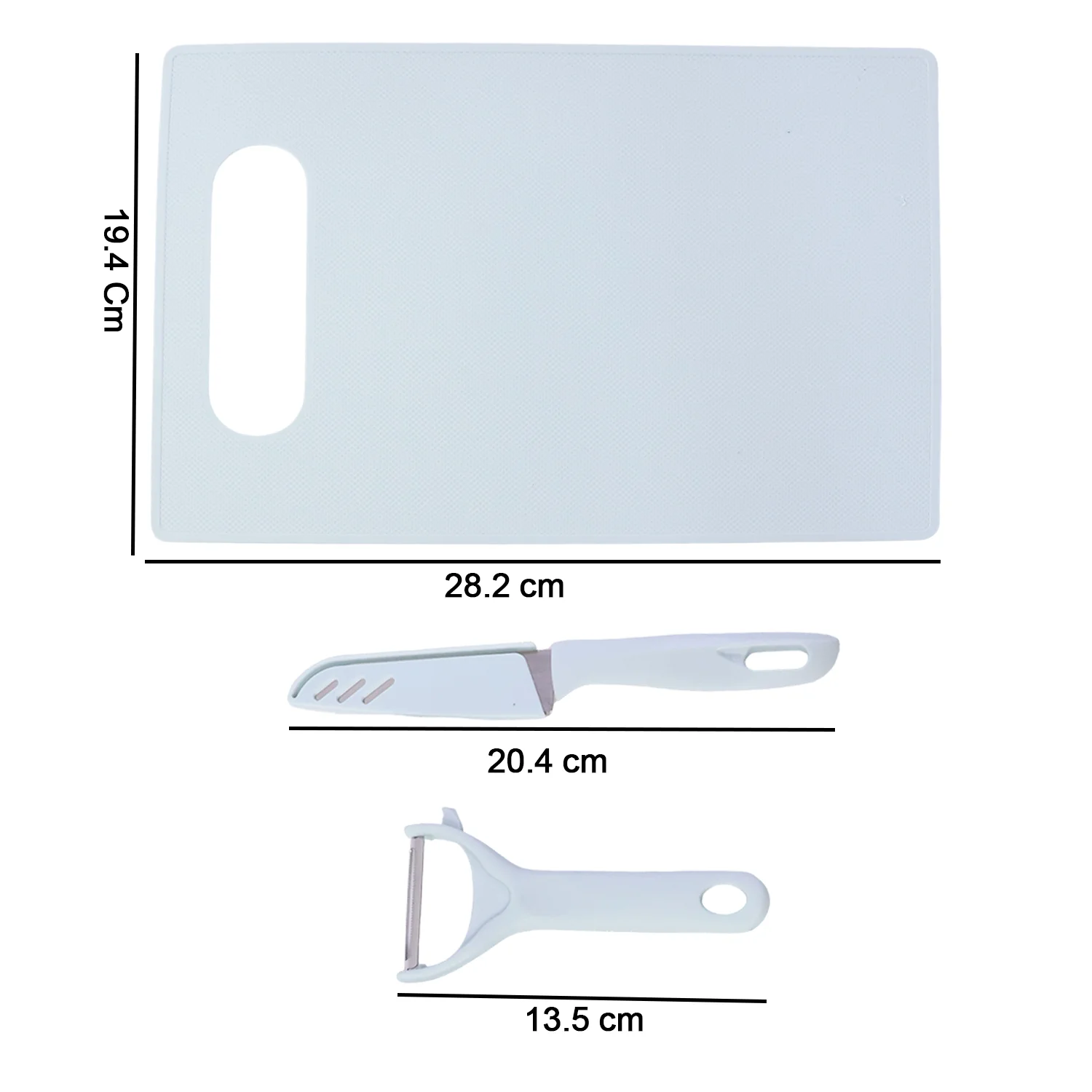 3 in 1 Kitchen Knife & Chopping Board Set (1 Set) - Image 6