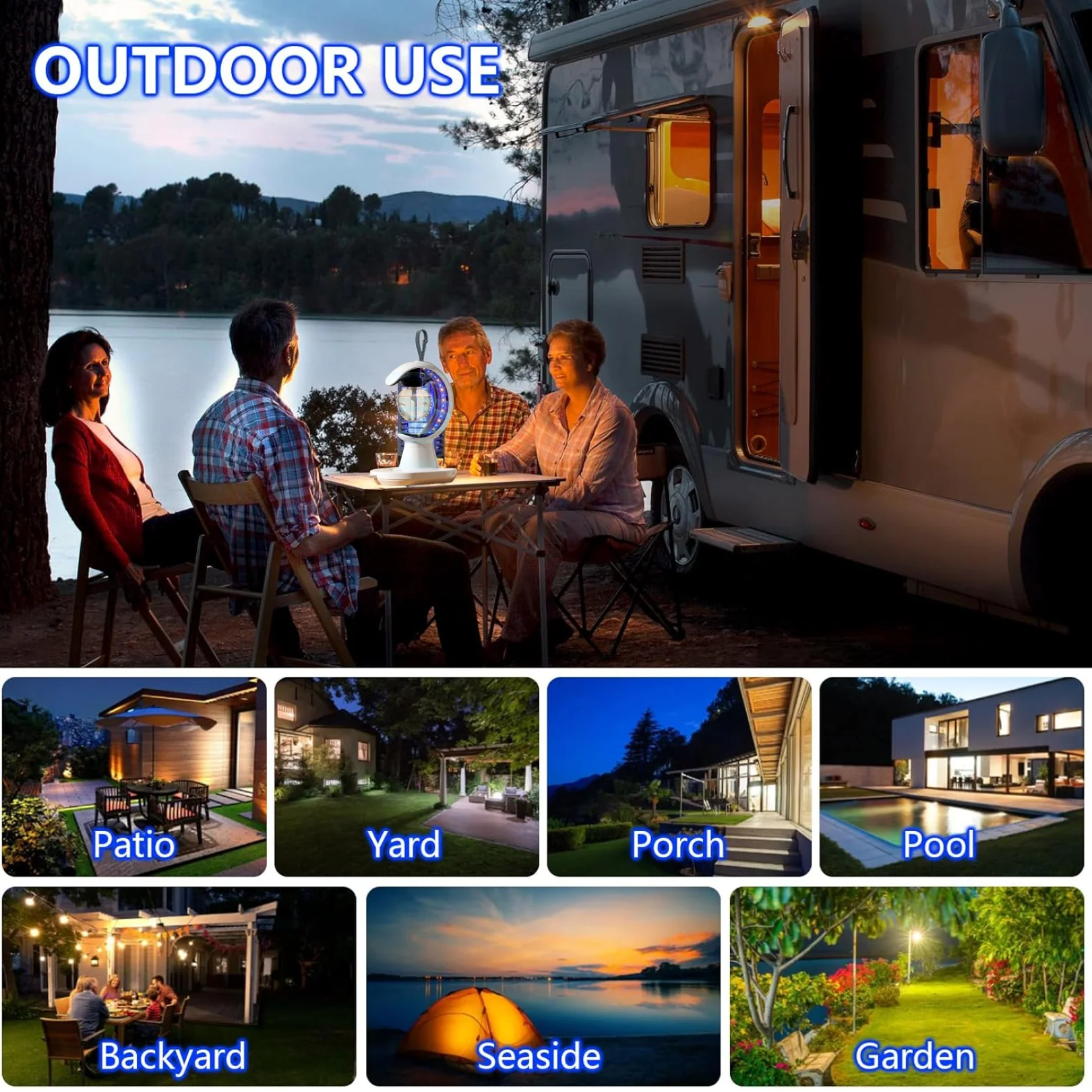 3-in-1 LED Lamp with Humidifier and Mosquito Repellent (1 Pc) - Image 5