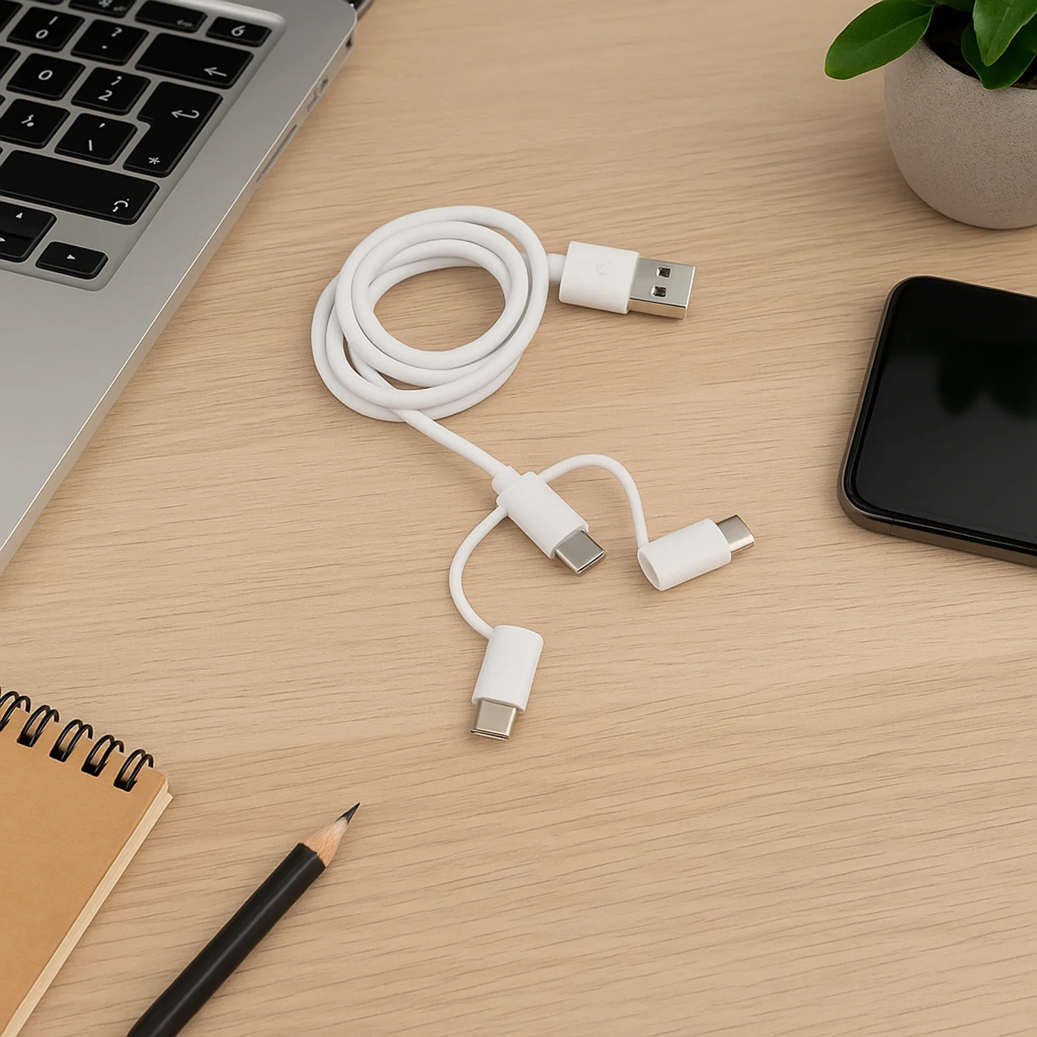 3-in-1 Multi Charging Cable - Image 3