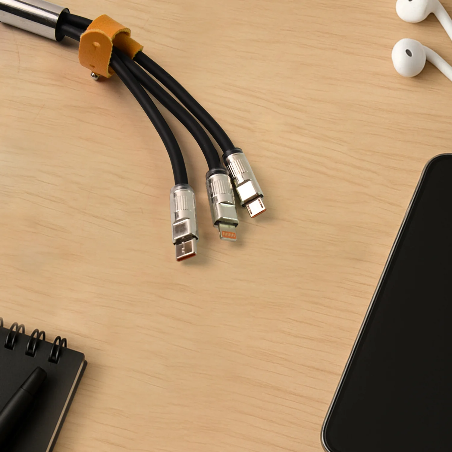 3 in 1 Multi Super Fast Charging Cable (1 Pc / 2 Mtr.) - Image 7