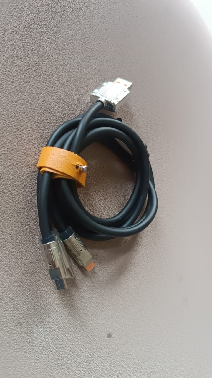 3 in 1 Multi Super Fast Charging Cable (1 Pc / 2 Mtr.) - Image 8