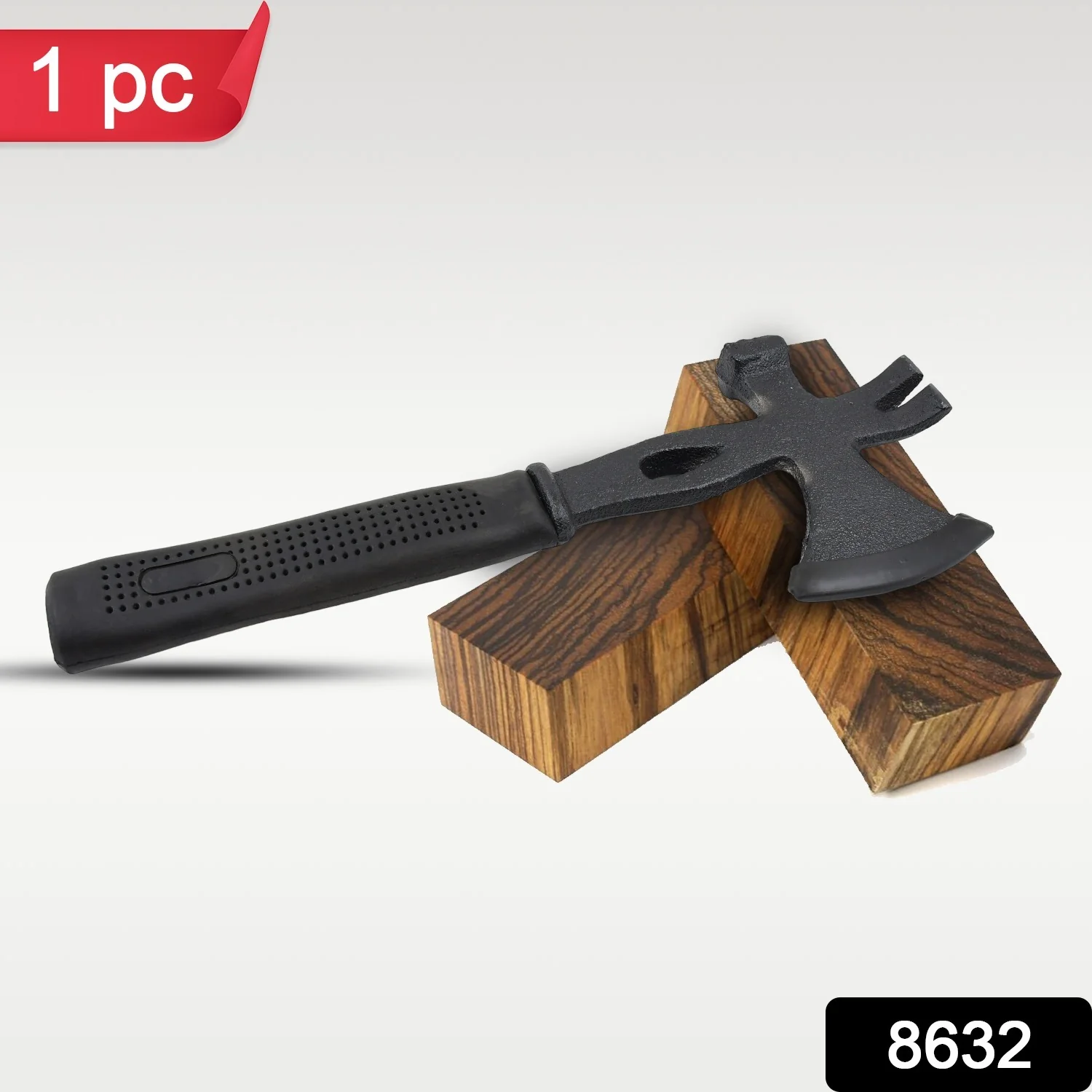 Multifunction Axe 3 in 1 Slot Pulls Nails Hammer Tool (1 Pc) - Image 2