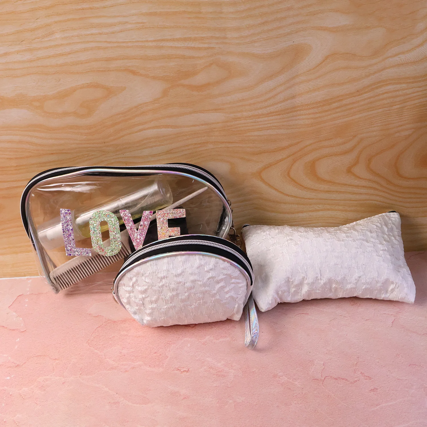 3-in-1 Premium Makeup Bag Set - Image 7
