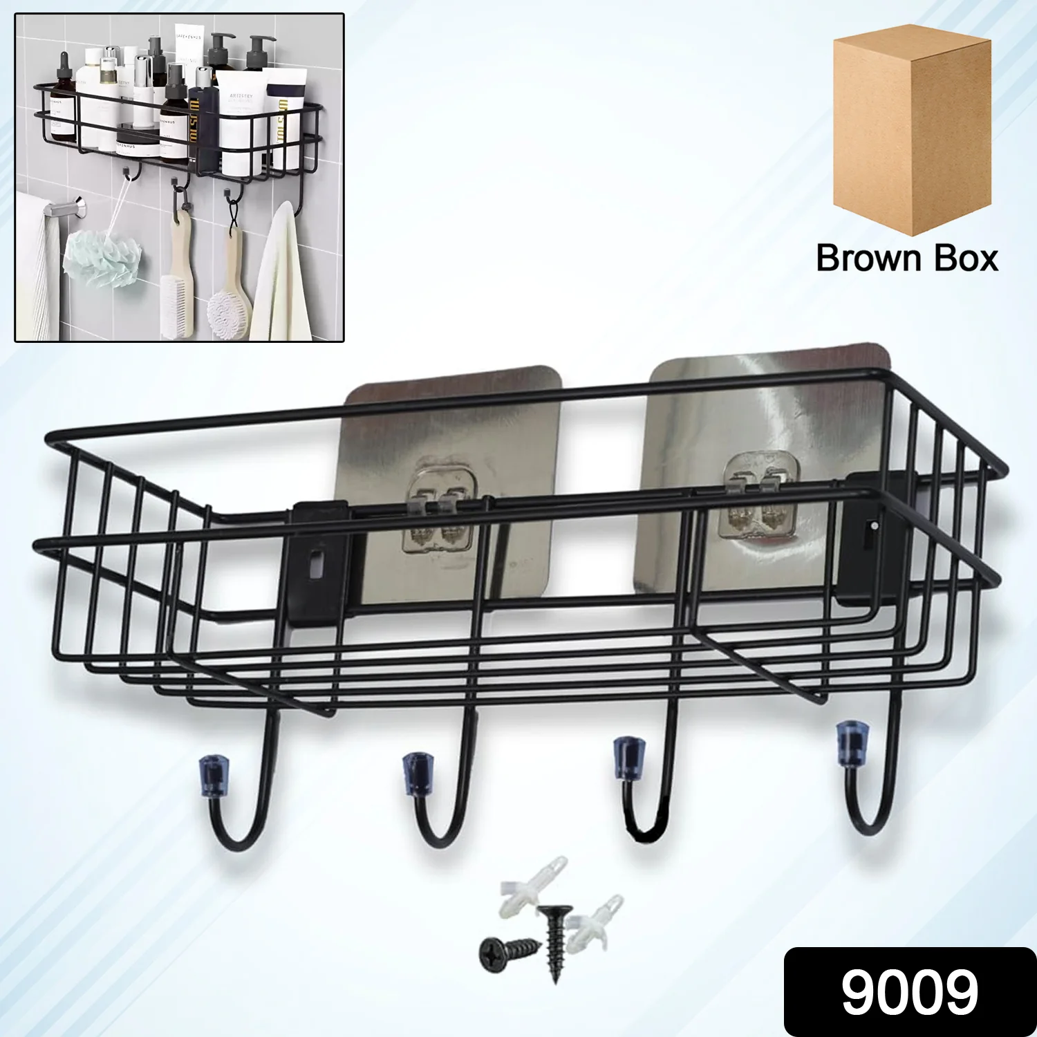3 1 Shower Shelf Rack for storing and holding various household stuffs and items etc. - Image 2