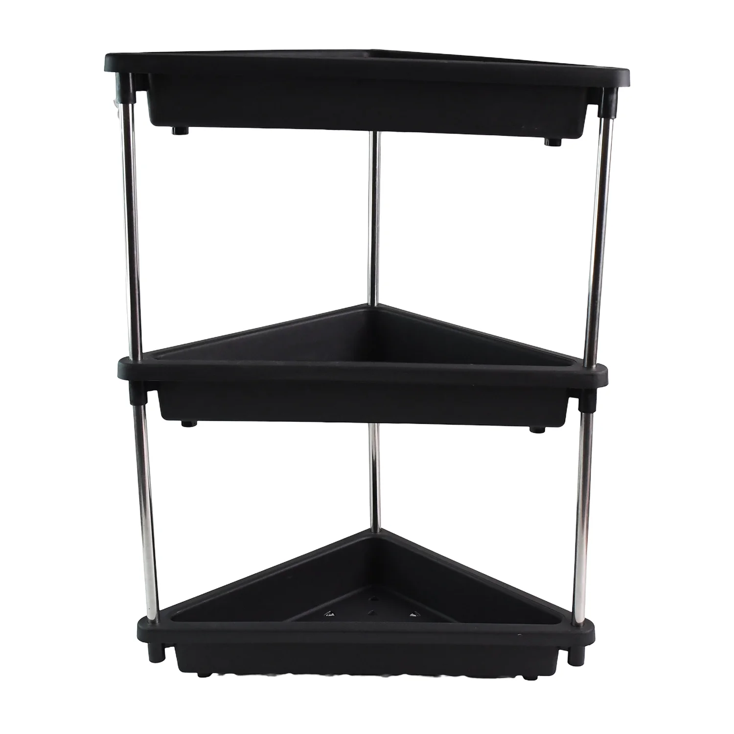 3-Layer Multipurpose Plastic Corner Storage Rack - Image 5