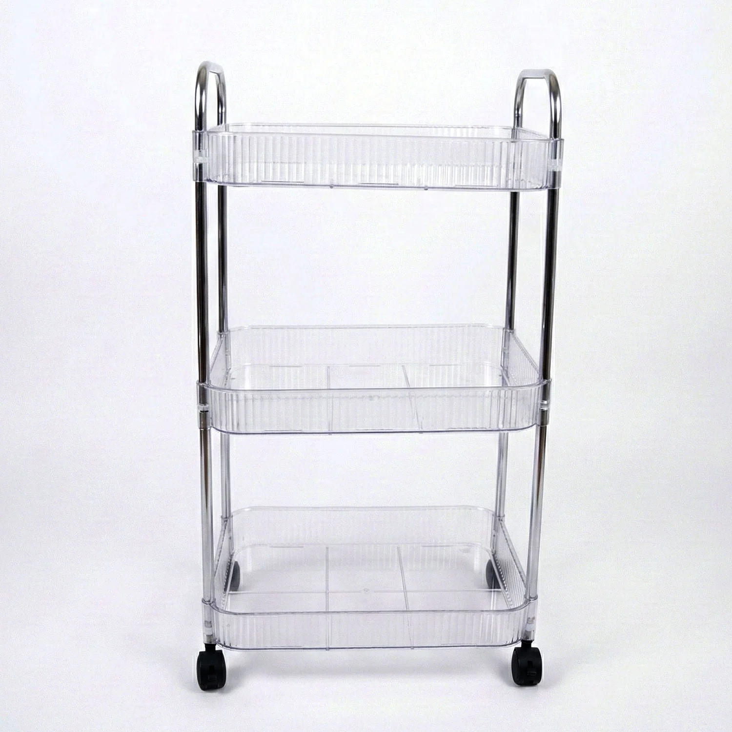 3 Layer Multipurpose Storage Trolley with Wheels - Image 5