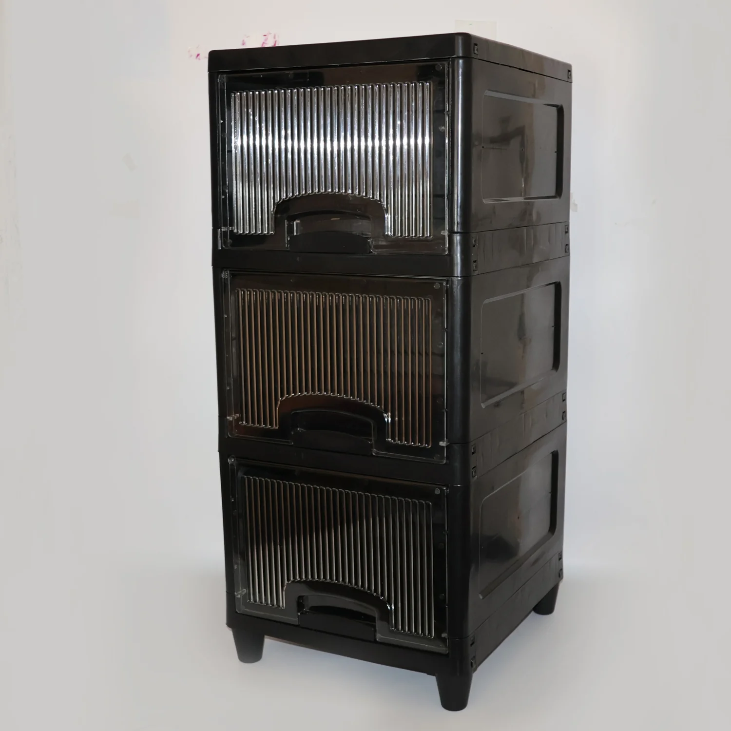 3-Layer Plastic Storage Drawer Cabinet - Image 7
