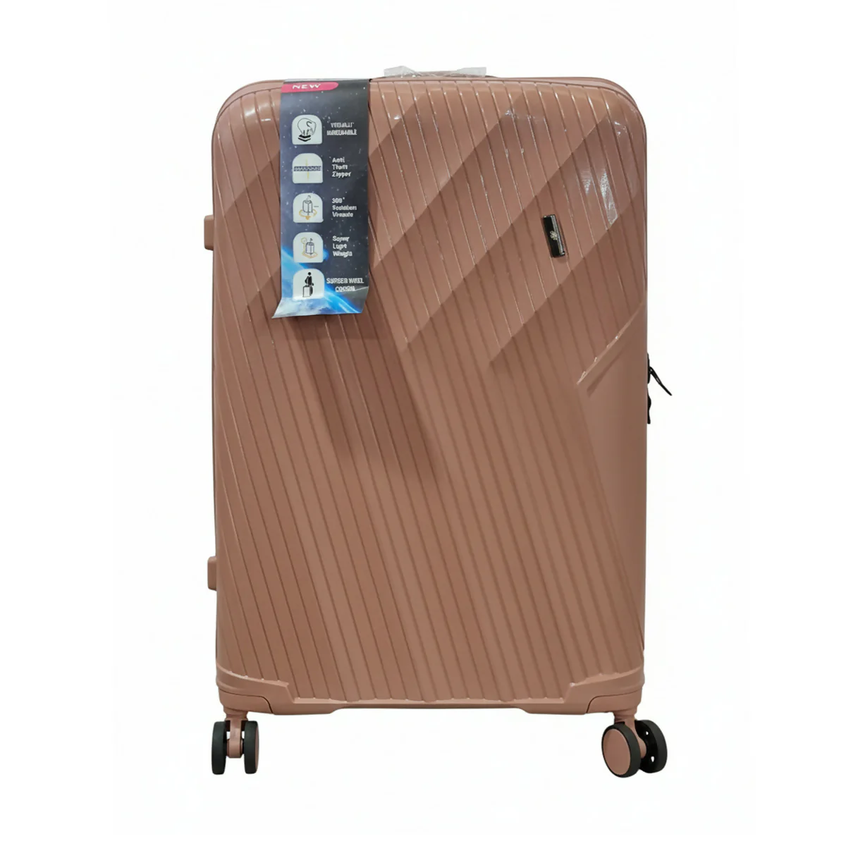 3-Piece Luggage Set with Spinner Wheels & Telescopic Handle - Image 4