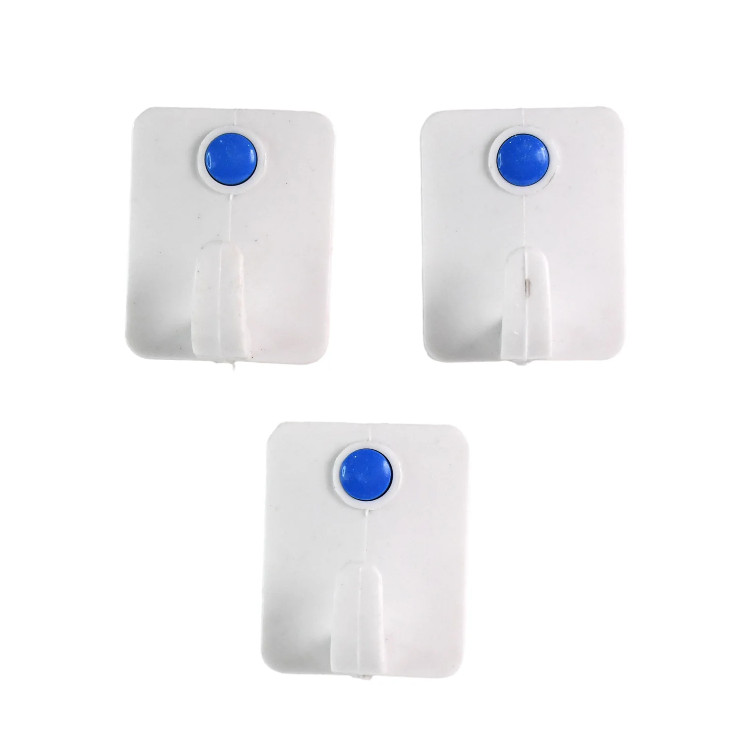 3-Piece Self-Adhesive Wall Hooks Set - Image 5
