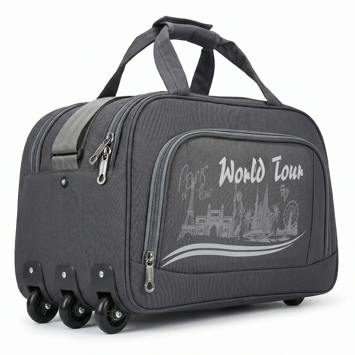 3 Piece Travel Duffel Bag Set – Lightweight Shoulder Strap - Image 9