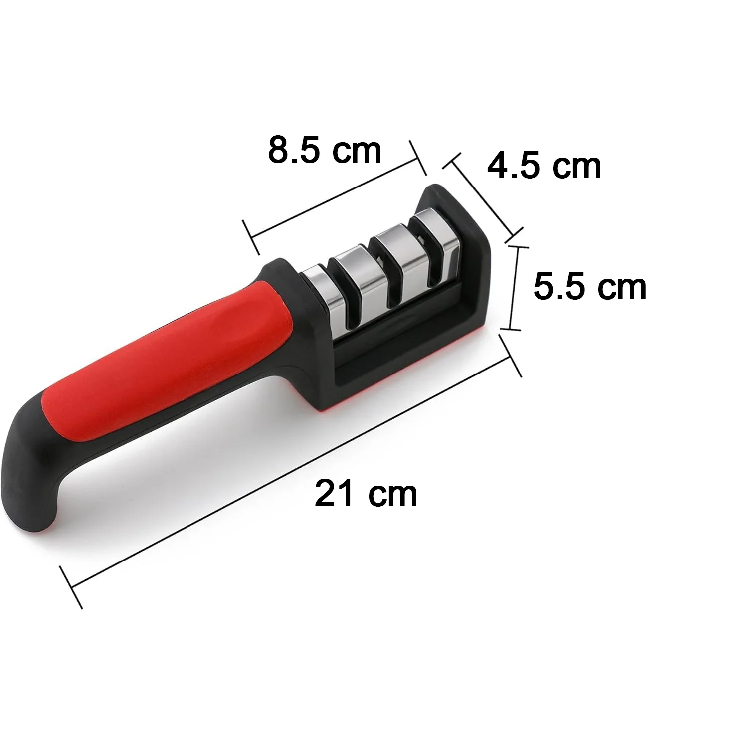 3 Stage Knife Sharpener Tool with Ergonomic Handle (1 Pc) - Image 6