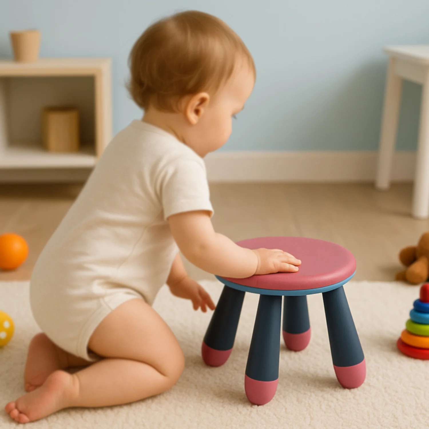 Foldable Baby Stool used in all kinds of places, specially made for kids - Image 3