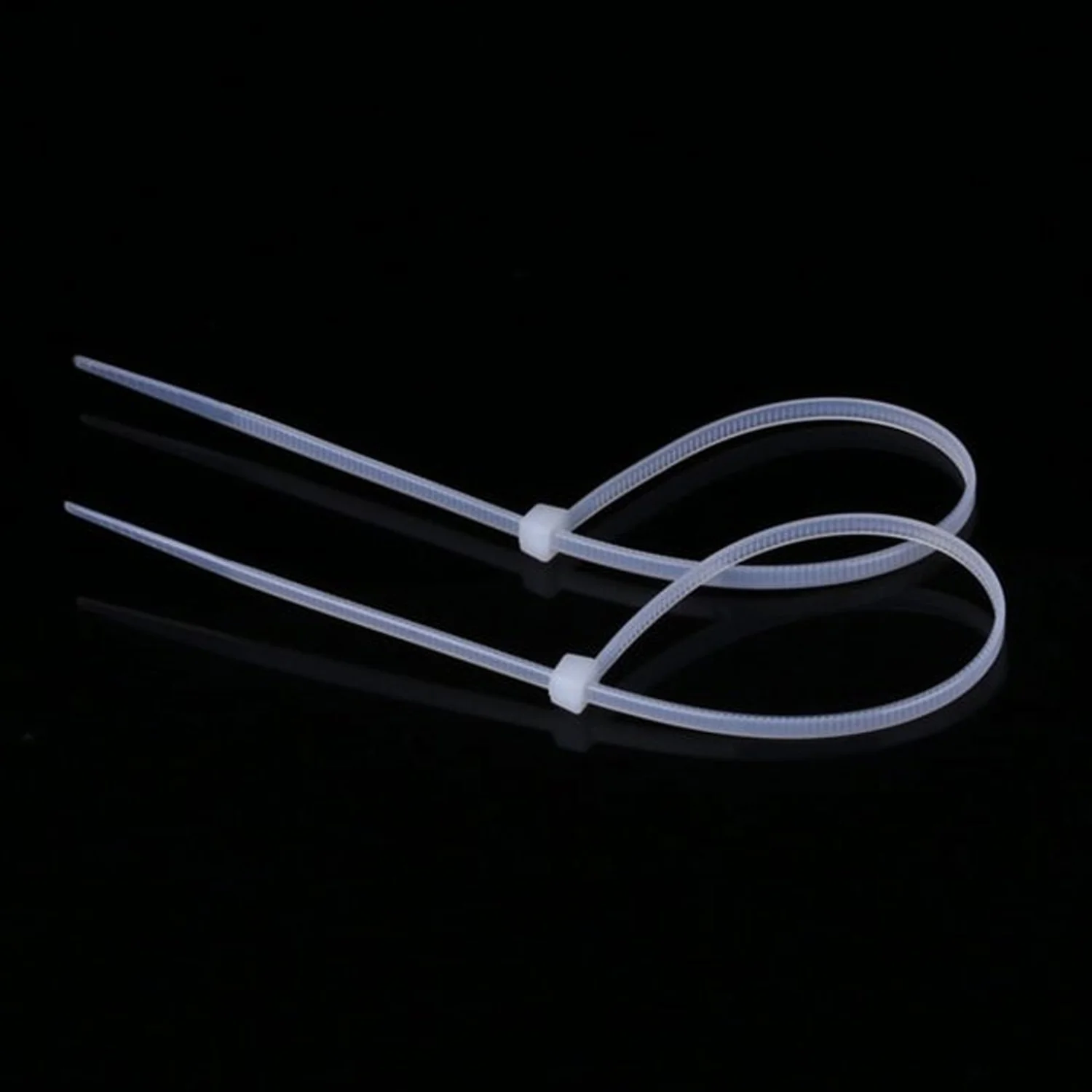 6Inch Nylon Self Locking Cable Ties, Heavy Duty Strong Zip Wire Tie. Pack of 100 - Image 5