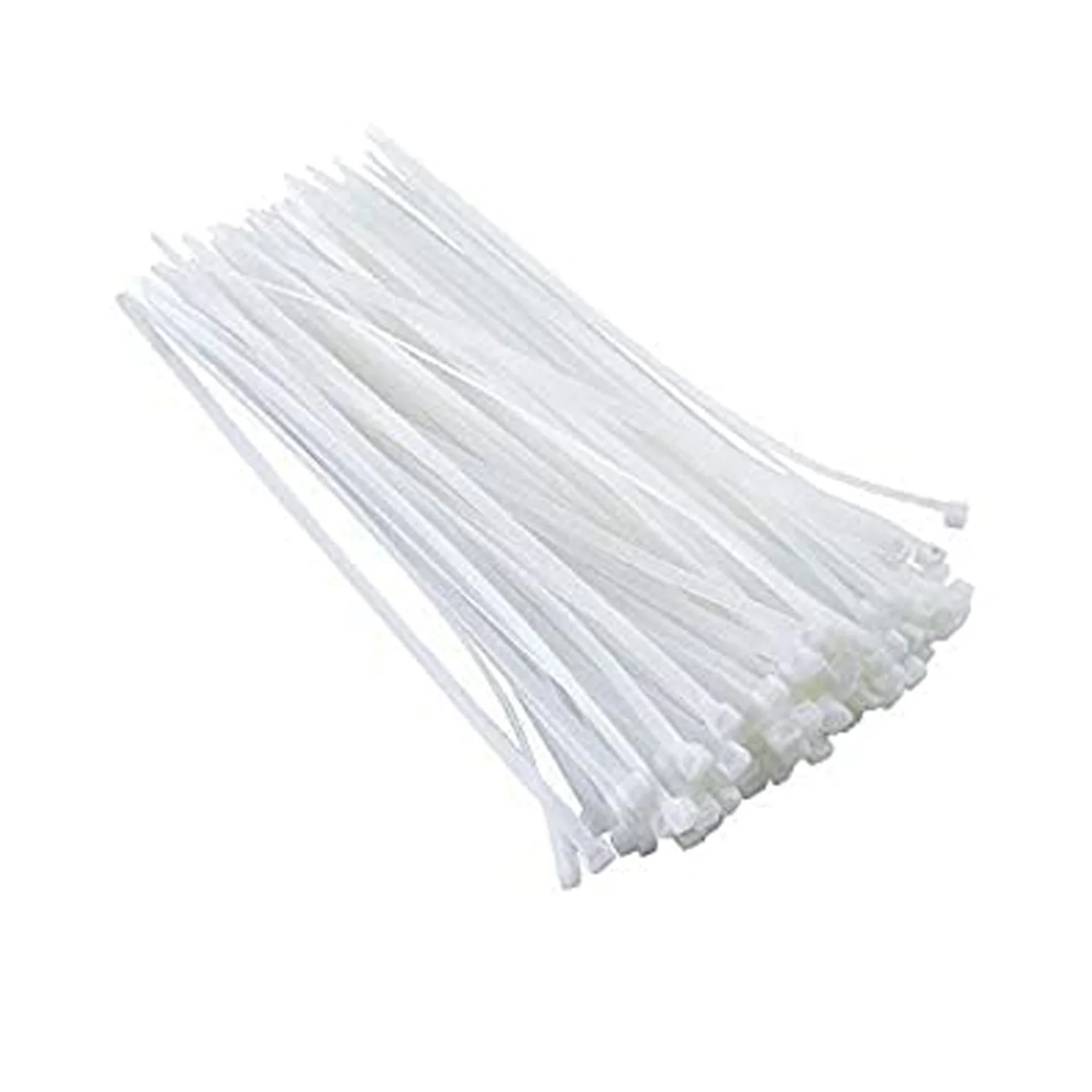 10Inch Nylon Self Locking Cable Ties, Heavy Duty Zip Wire Tie. Pack 100 - Black - Image 5