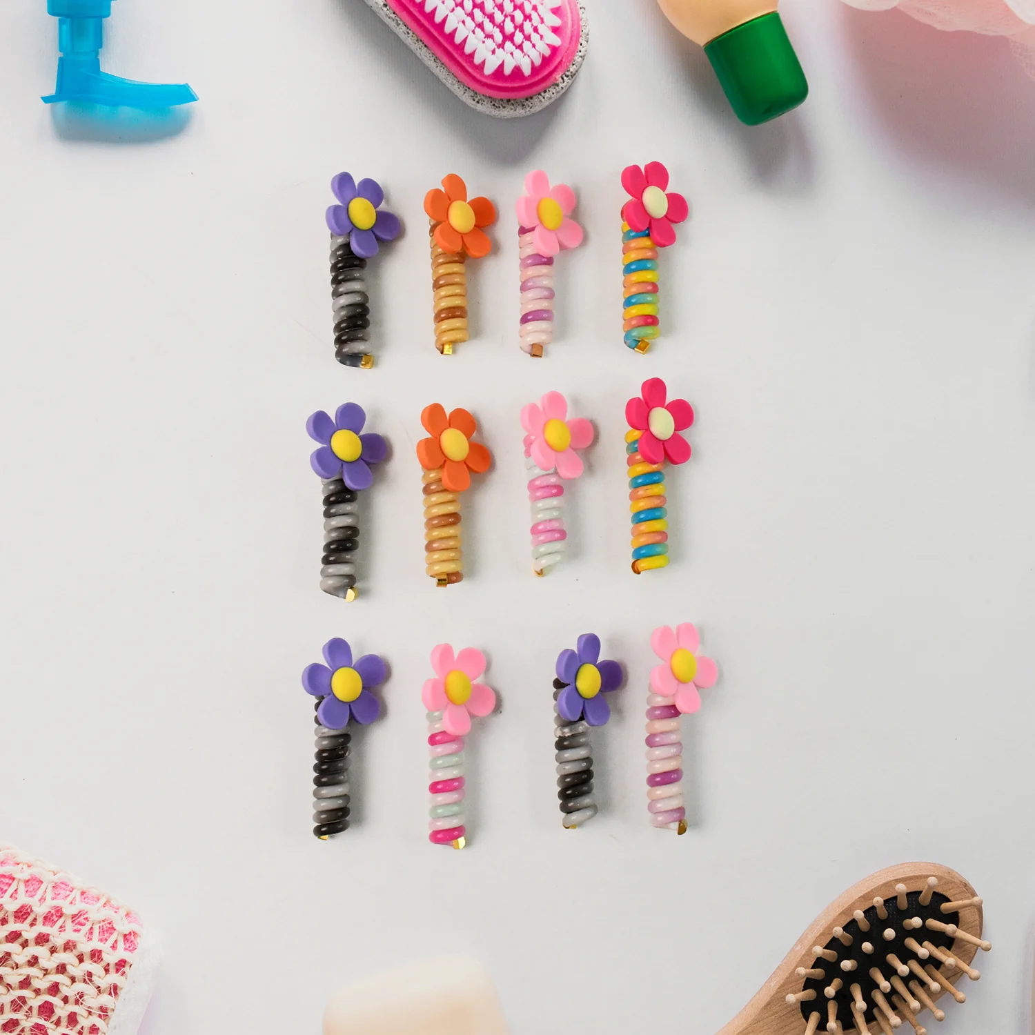 Colourful Telephone Wire Hairbands (1 pc / Mix Design), Hair accessories - Image 4