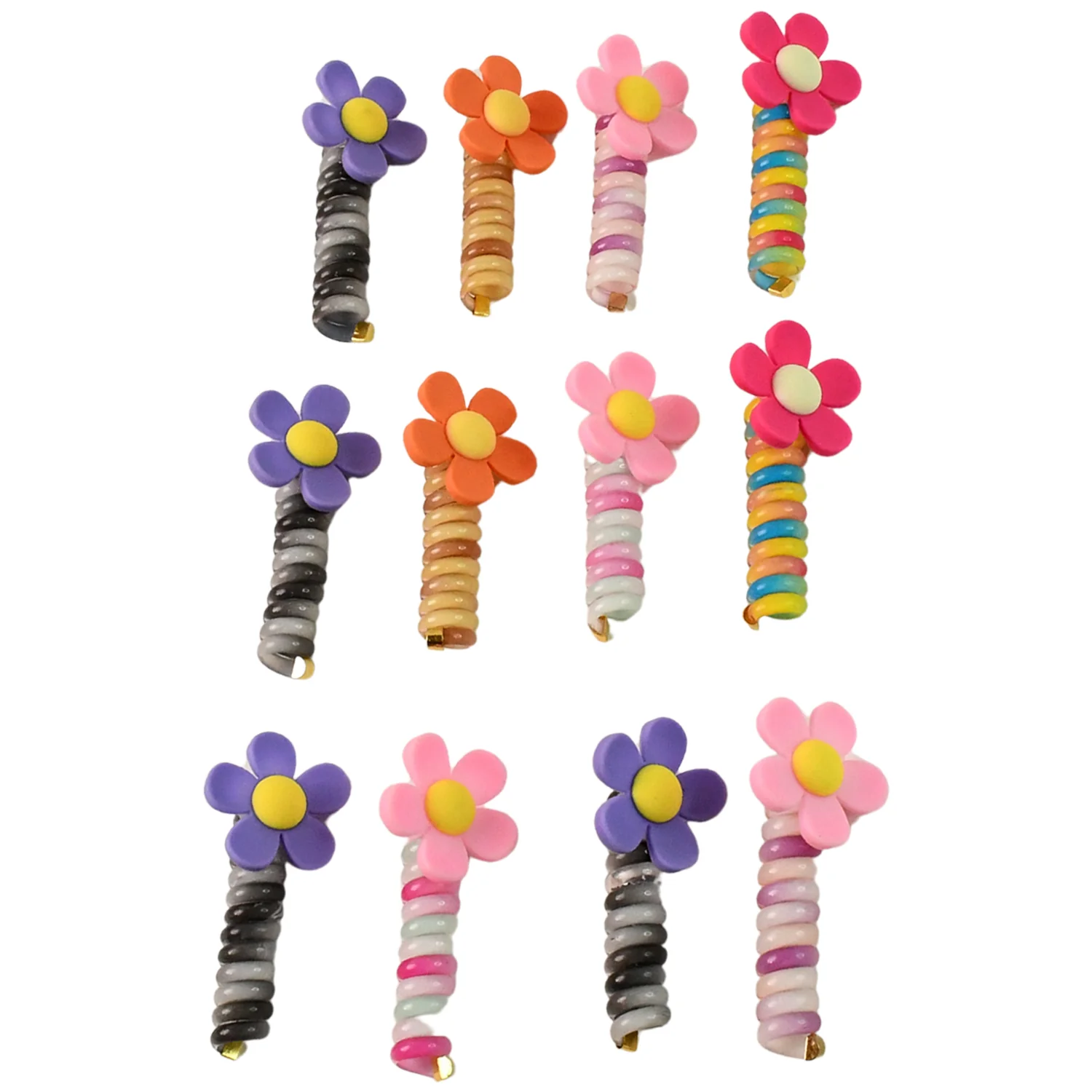 Colourful Telephone Wire Hairbands (1 pc / Mix Design), Hair accessories - Image 5