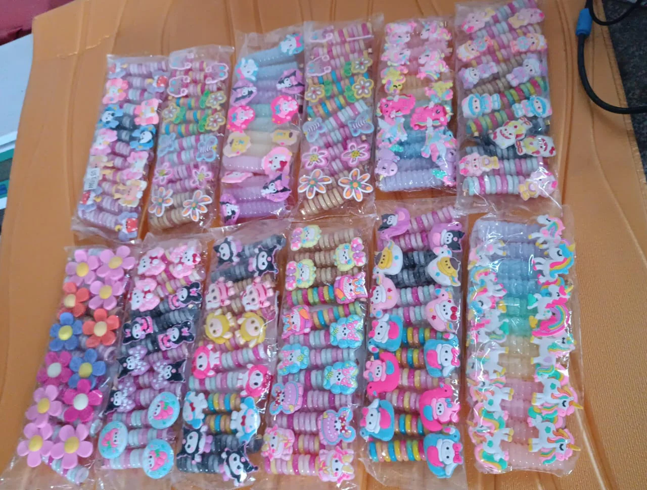 Colourful Telephone Wire Hairbands (1 pc / Mix Design), Hair accessories - Image 9