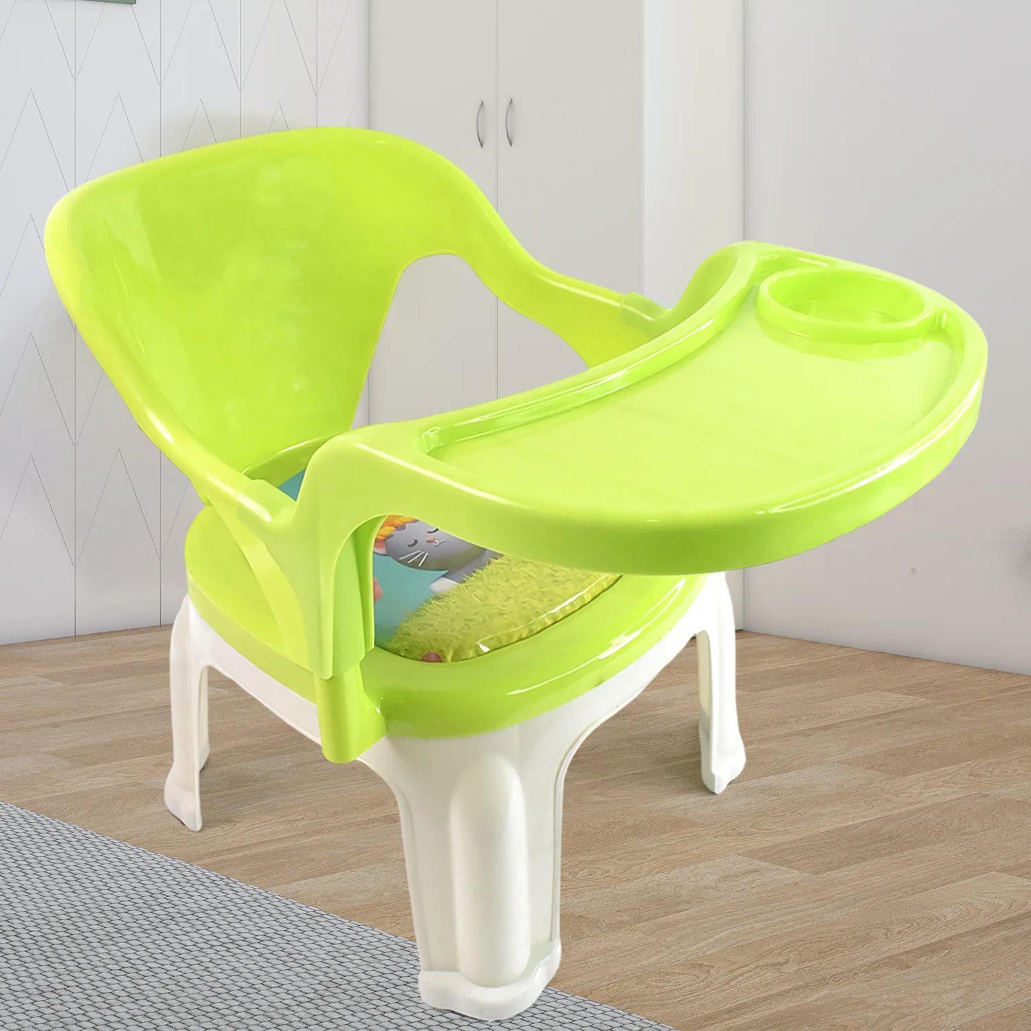 Baby Chair, with Tray Strong and Durable Plastic Chair for Kids - Image 6