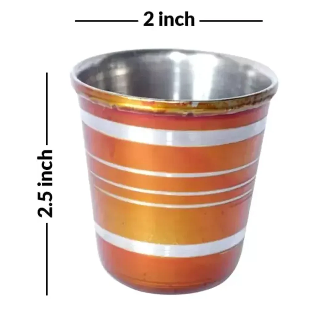 Stainless Steel Glass with Bell Sound for Kids Boys Girls  Juice Musical Toy Glass - Image 6