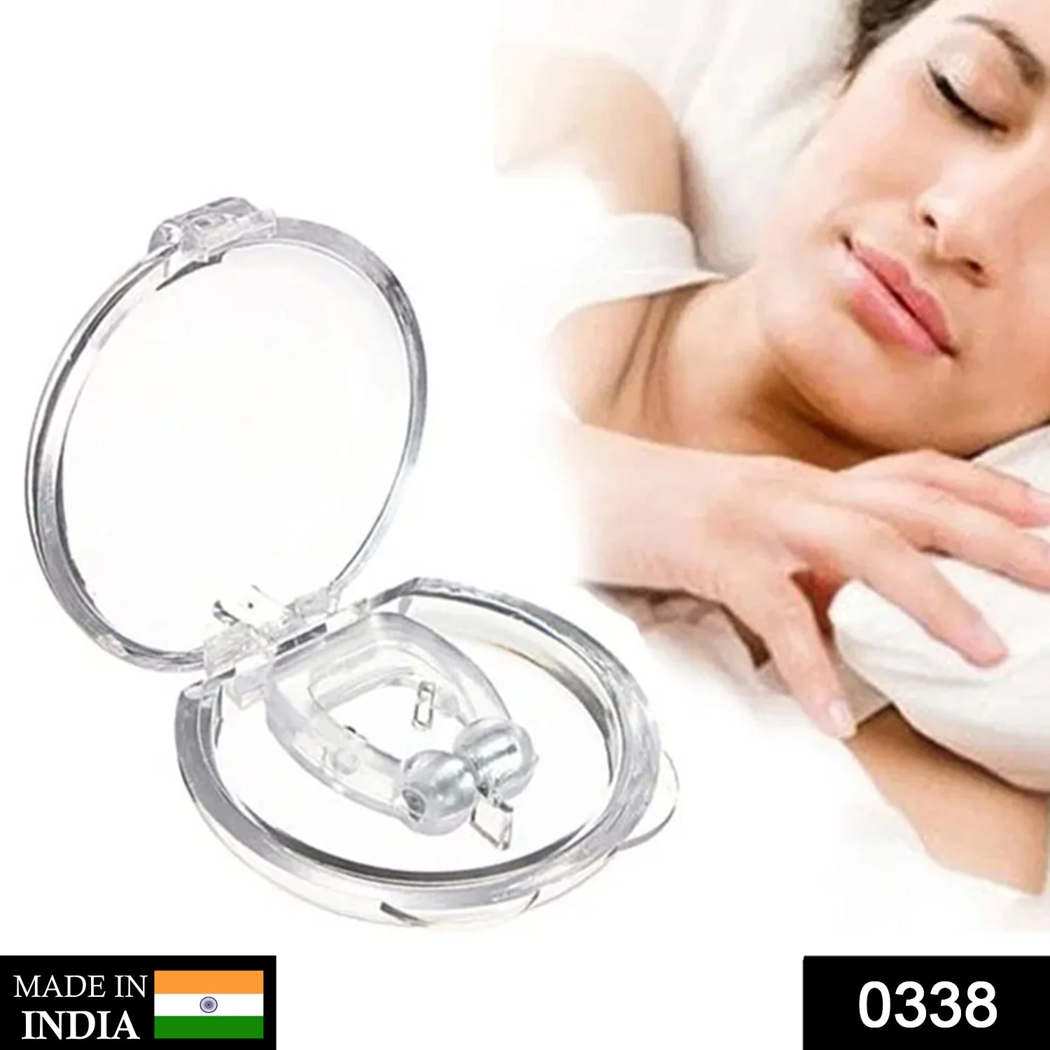 Snore Free Nose Clip (Anti Snoring Device) - 1pc - Image 2