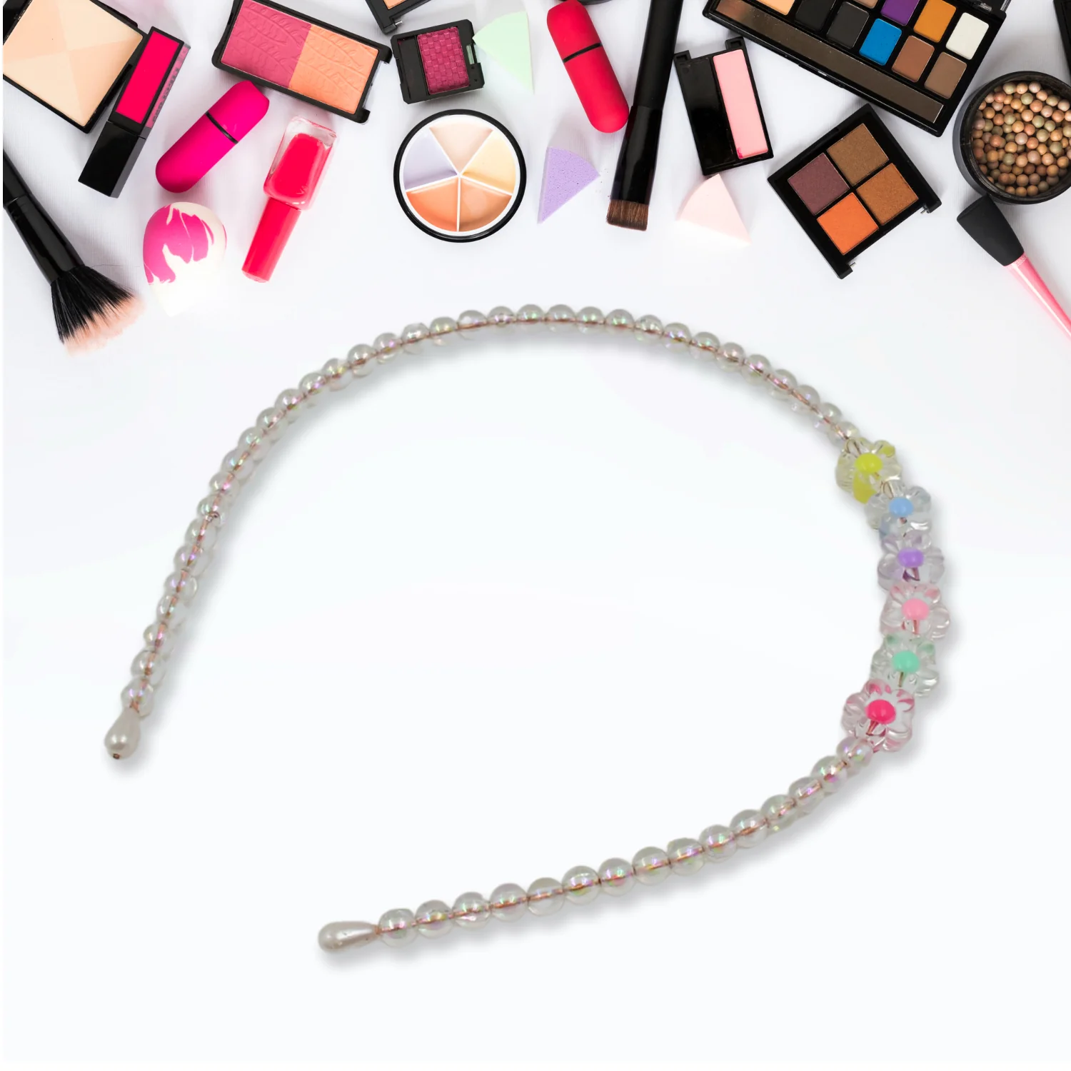 Metal Handmade Colorful Hair beads (1 Pc / Mix Design) - Image 3