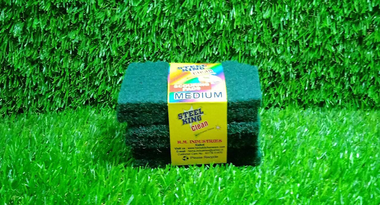 Scrub Sponge Cleaning Pads Aqua Green (Pack Of 6) - Image 8