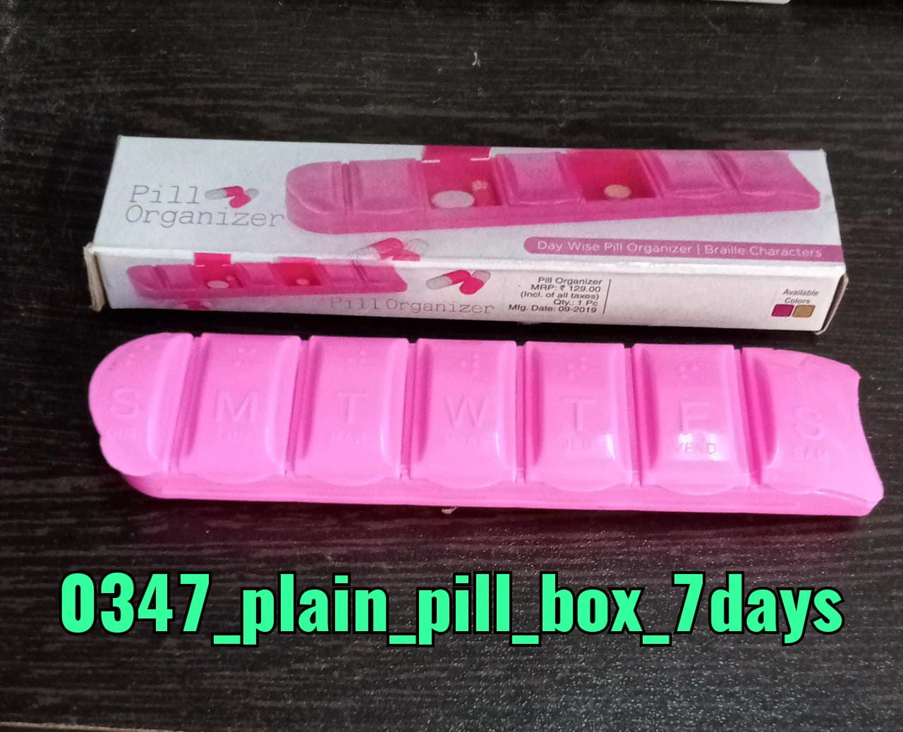 7 Days Pill Box with 7 Compartments - Image 3