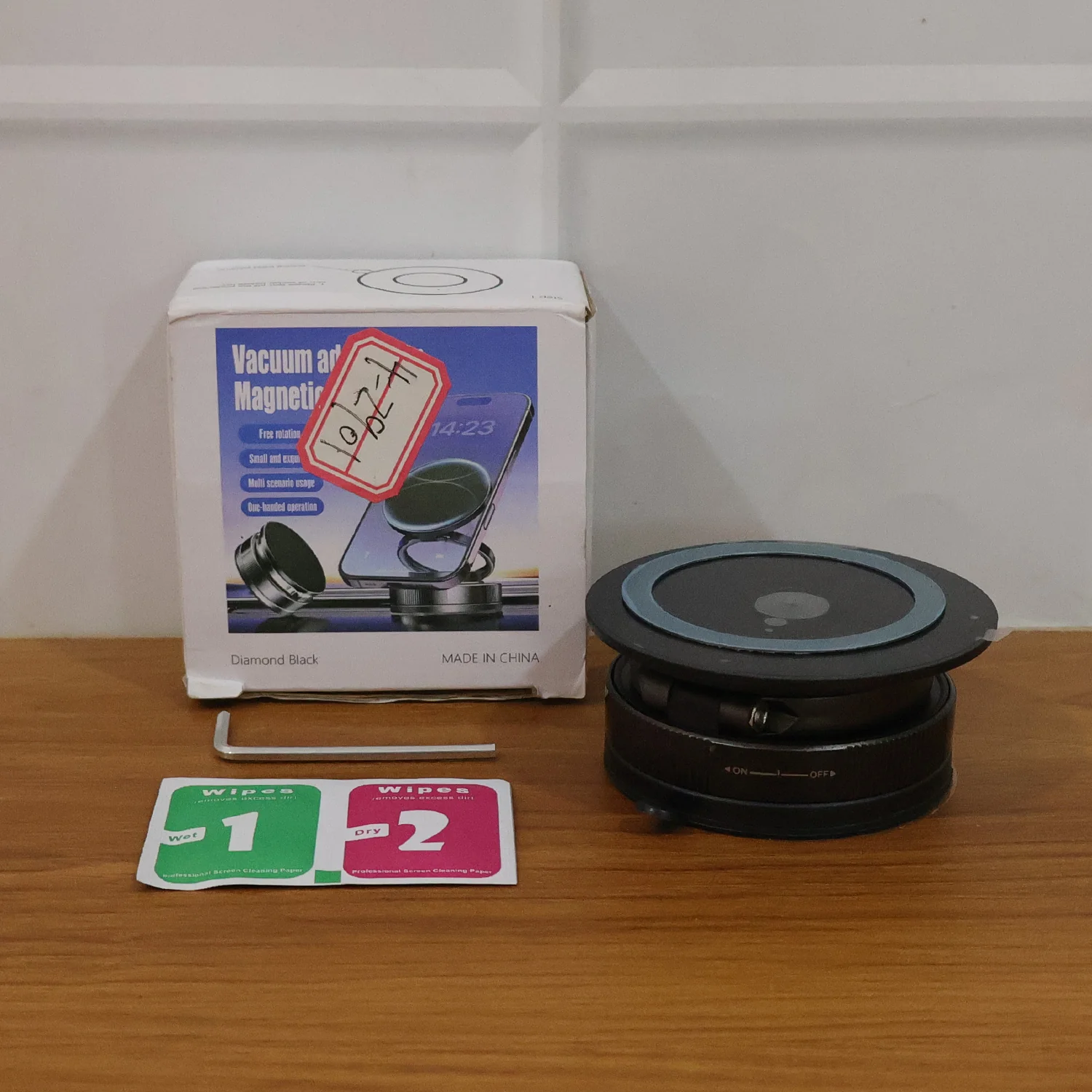 360° Rotatable Magnetic Mobile Phone Holder Stand (1 Pc) - Image 9